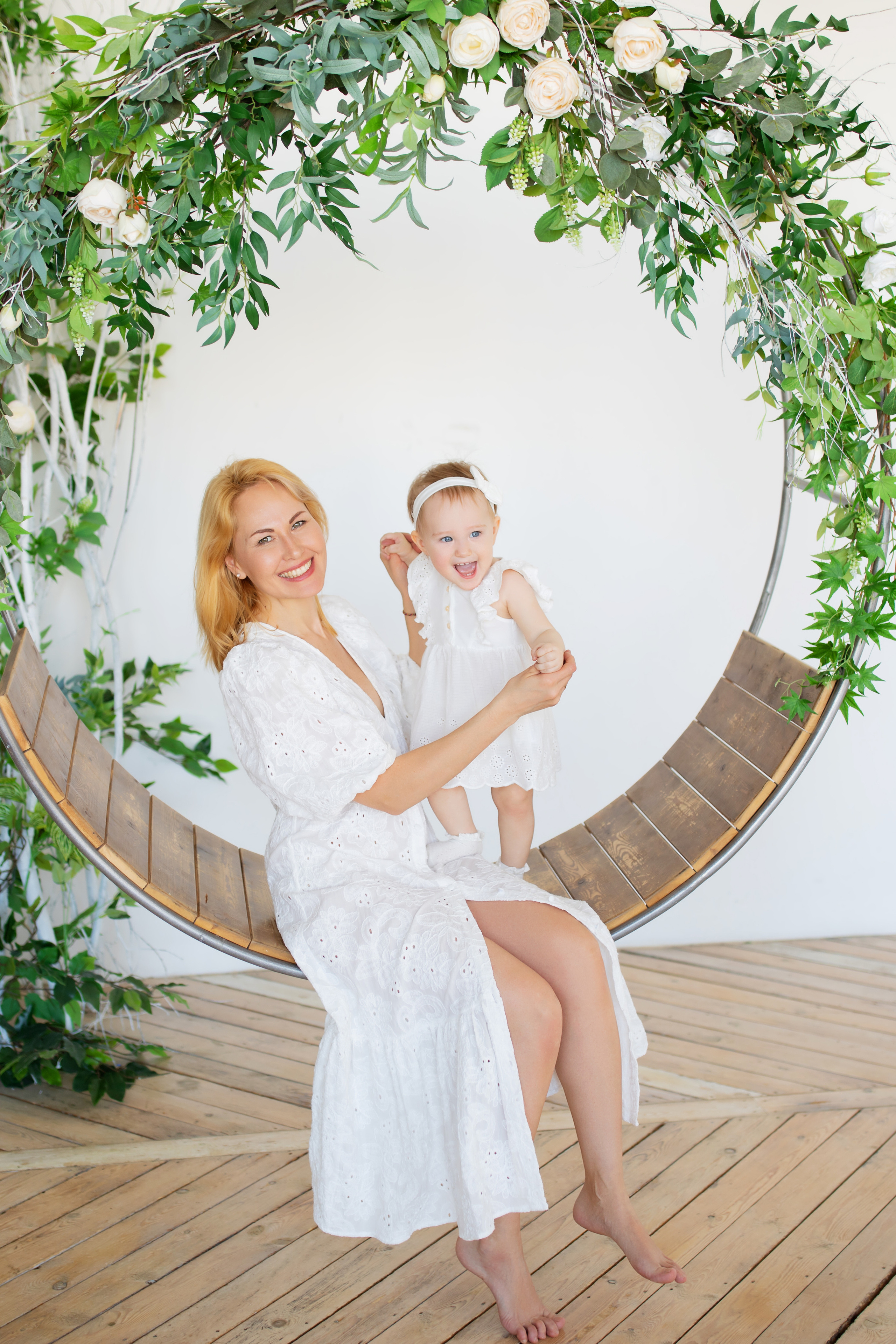 Студийная фотосессия 1 годик девочка в Хабаровске