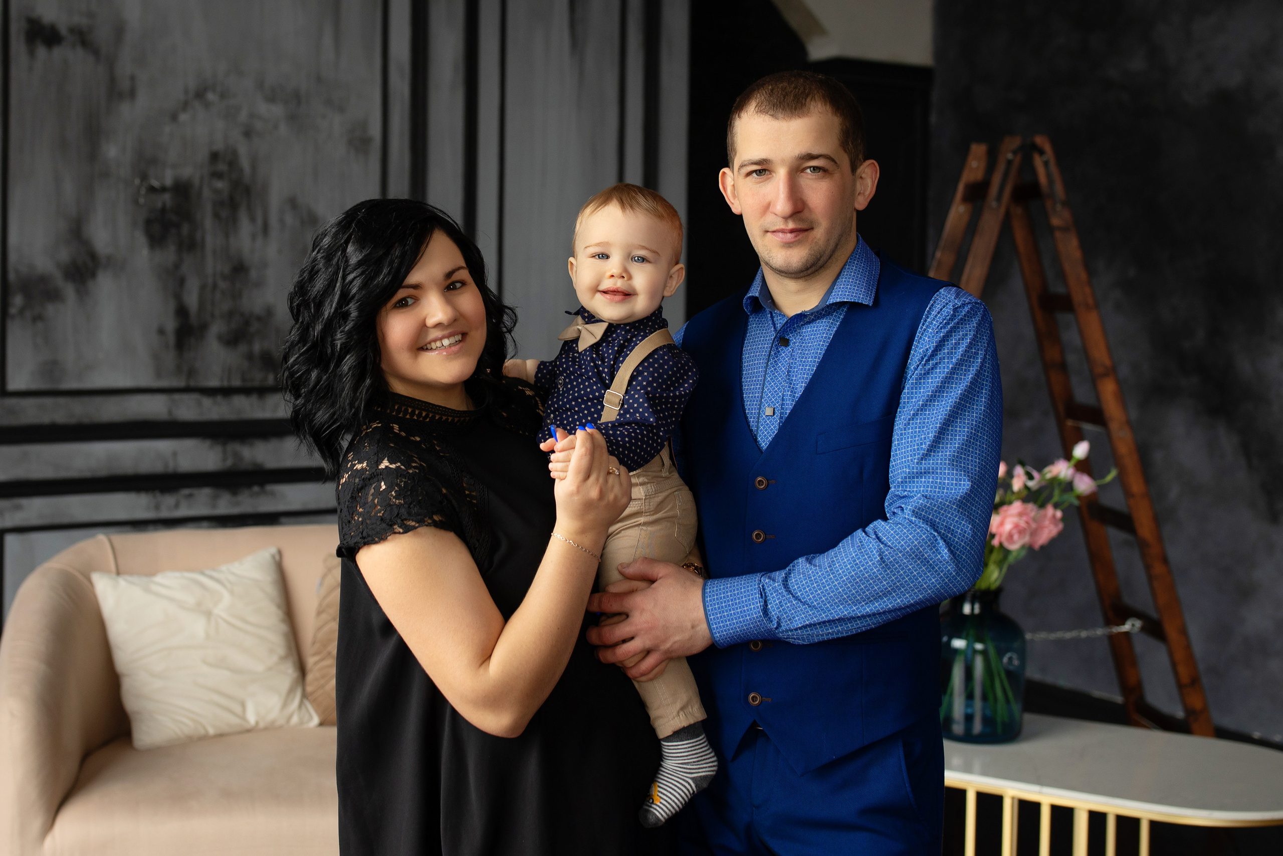 Студийная фотосессия 1 годик в Хабаровске