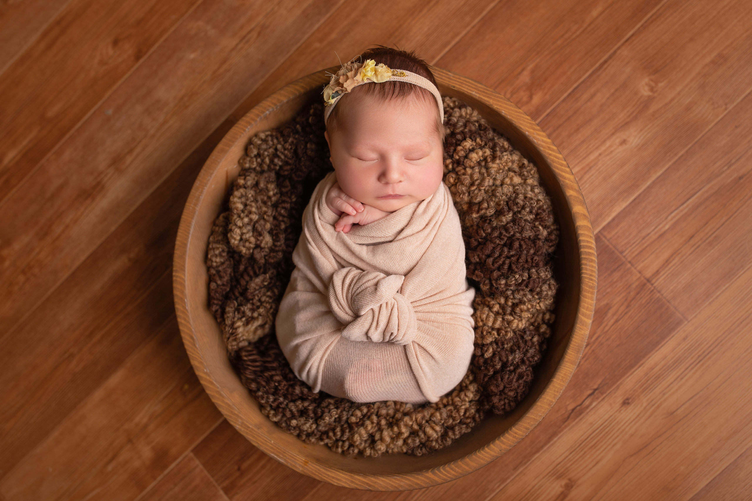 Фотосессия новорожденного в Хабаровске