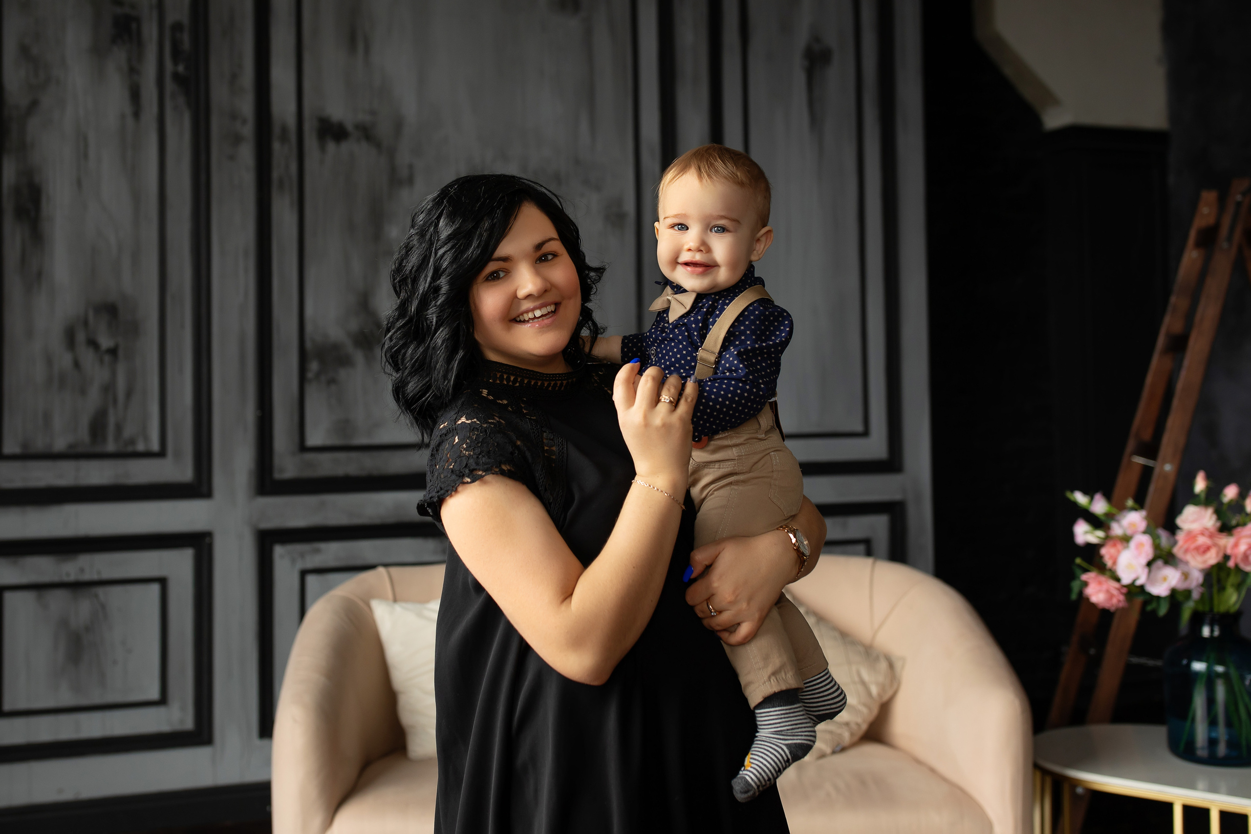 Студийная фотосессия 1 годик в Хабаровске