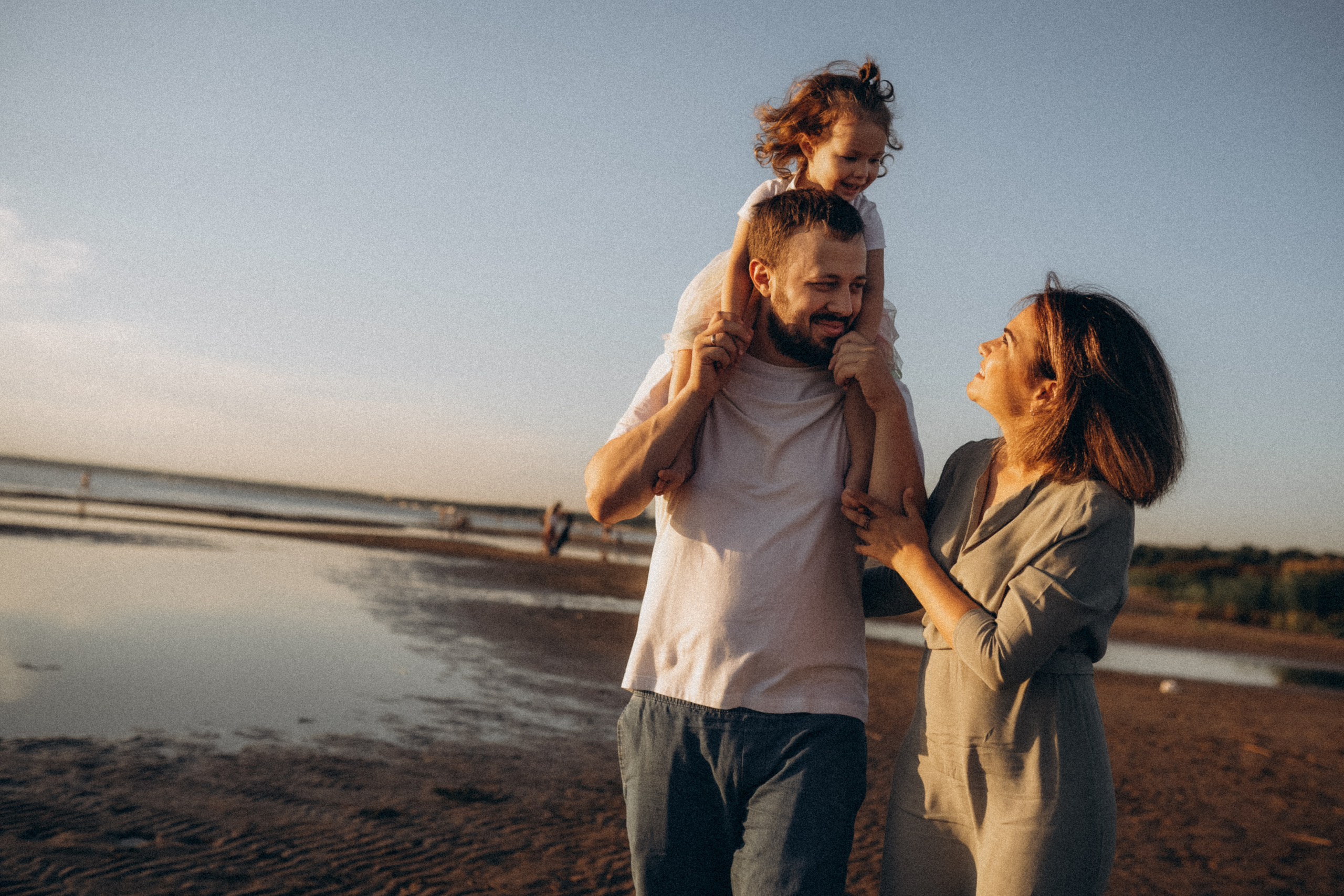 Вова, Алла и Соня, август 2022. Семейный фотограф Санкт-Петербург СПб Митрофанова Ольга