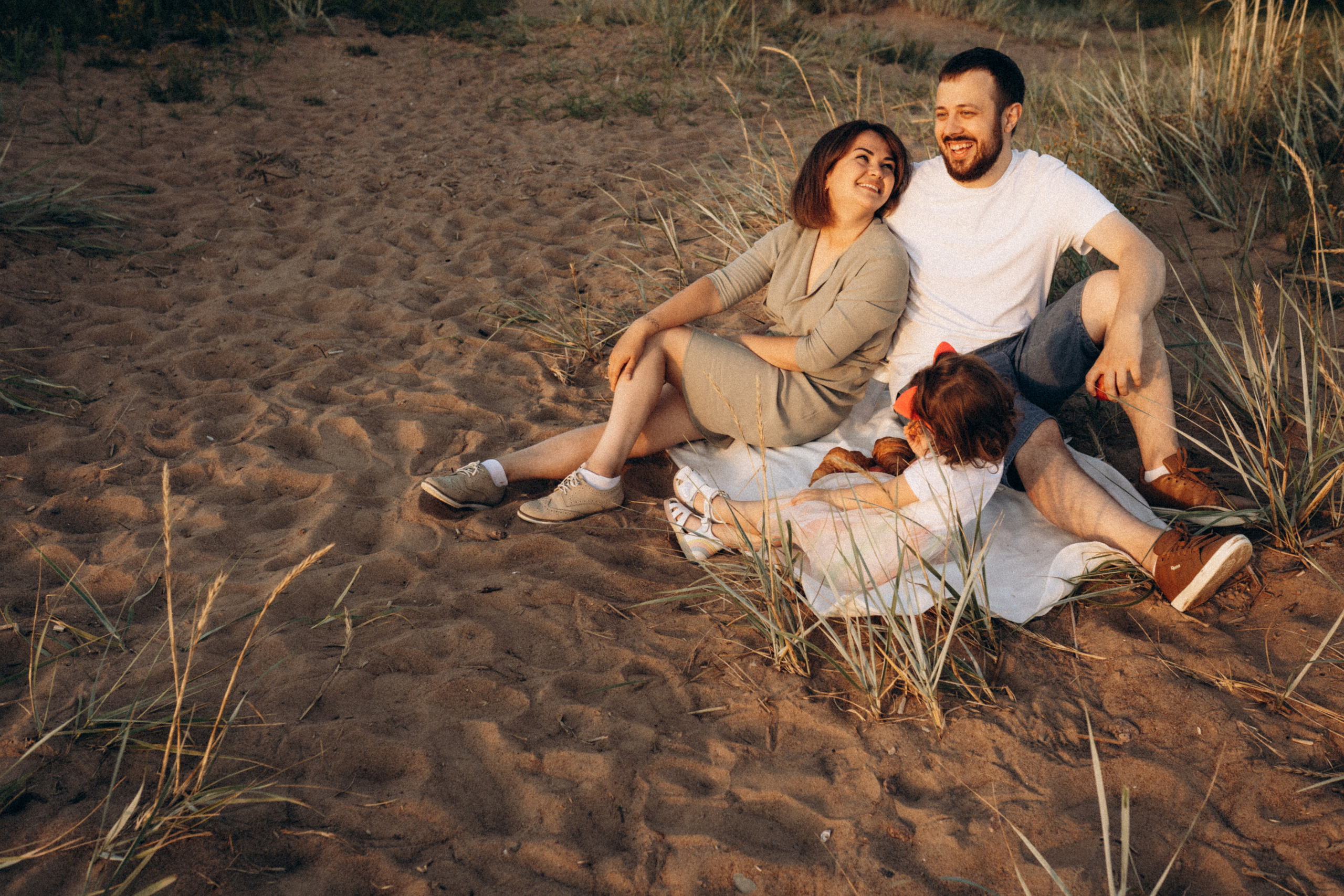 Вова, Алла и Соня, август 2022. Семейный фотограф Санкт-Петербург СПб Митрофанова Ольга