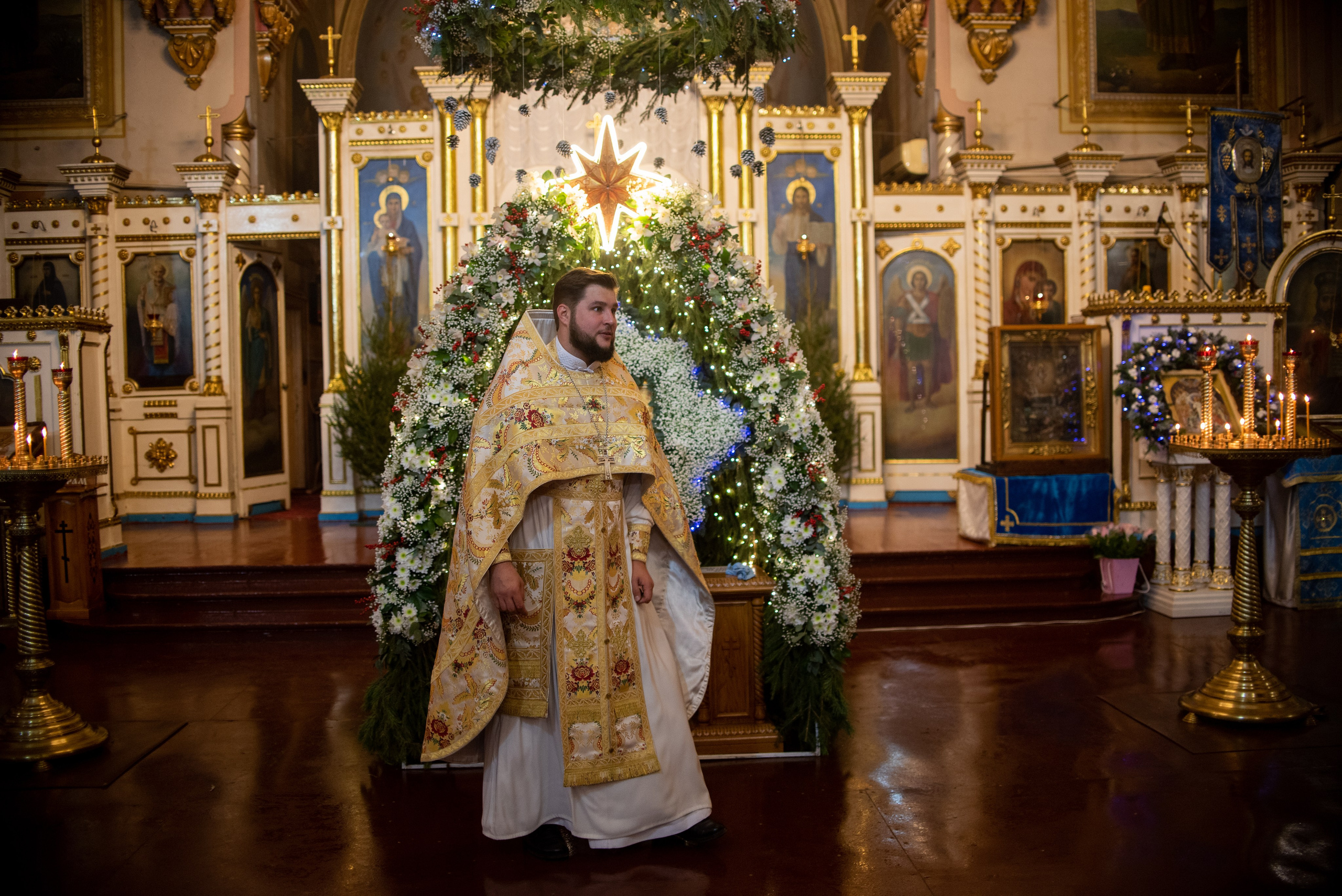 Литургия на Рождество 6.01.2023. Семейный и свадебный фотограф в Феодосии и Коктебеле