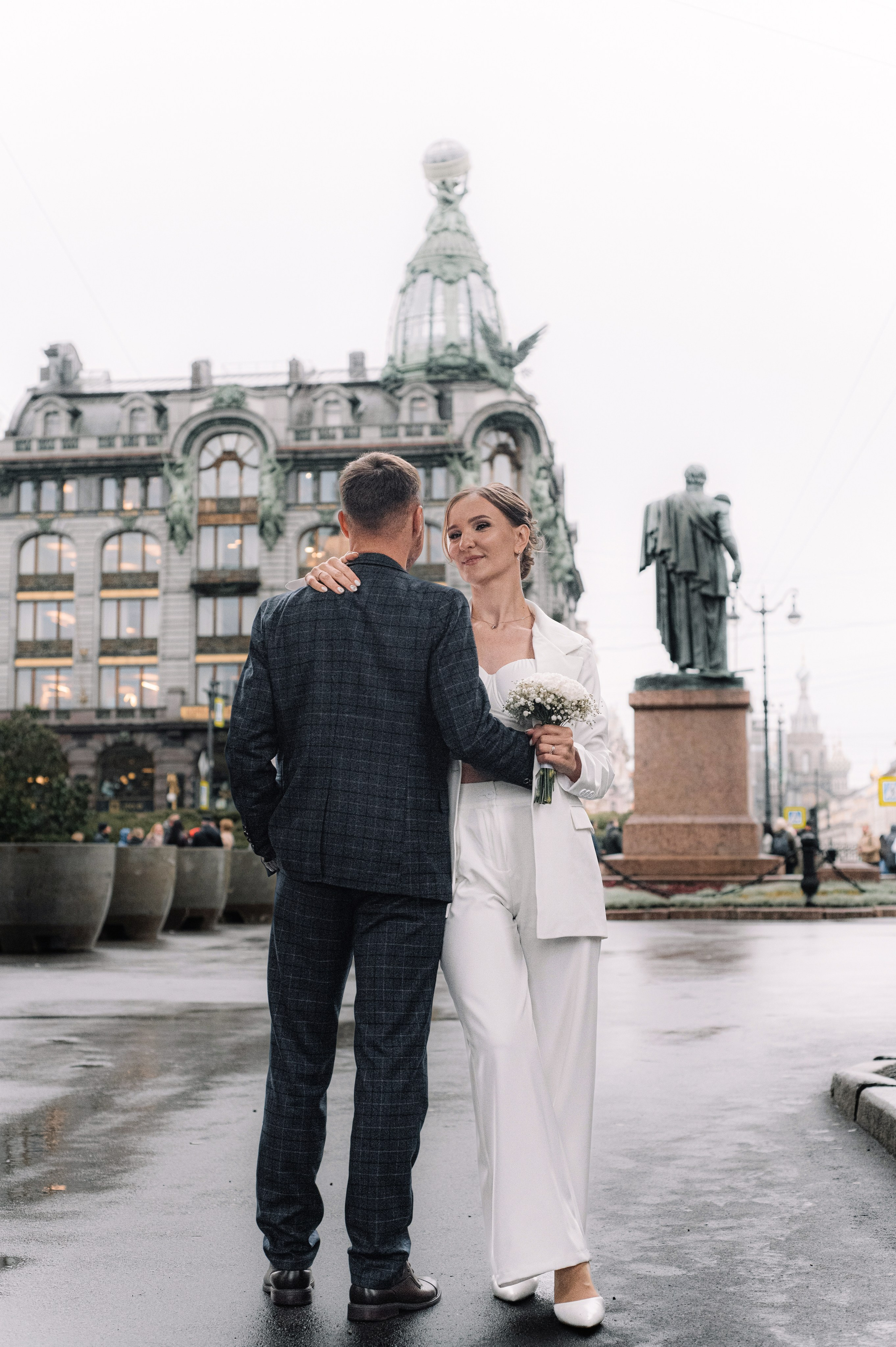 Свадебная прогулка Александра и Анастасии. Семейный и свадебный фотограф в Санкт-Петербурге Юлия Мельникова