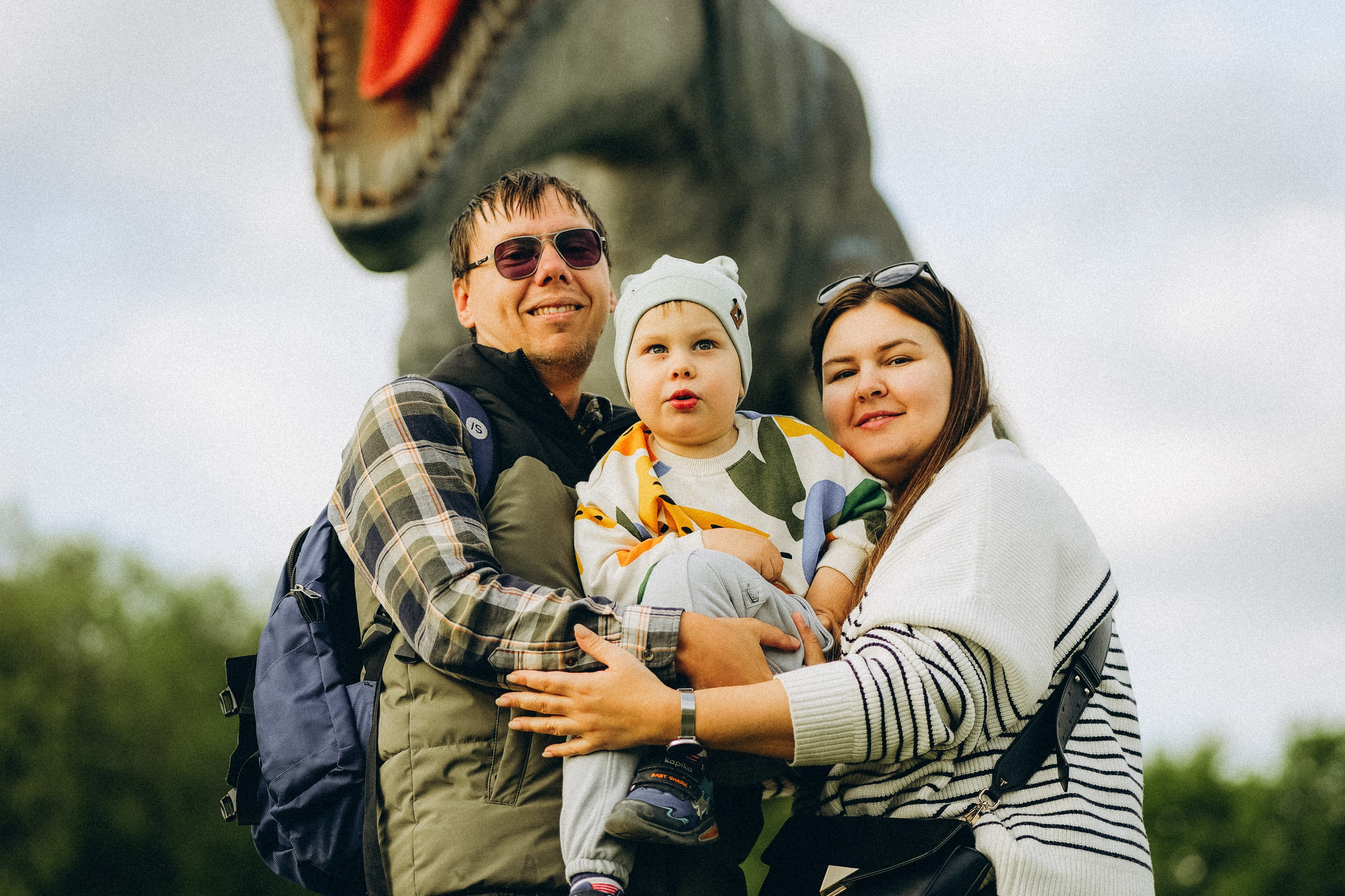 Семейная прогулка в Динопарке