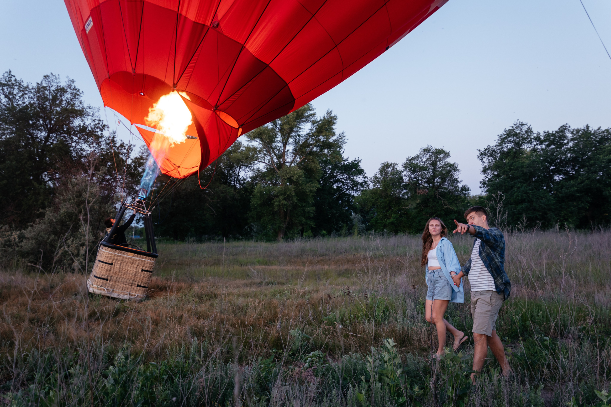 Водушный шар. Фотограф Крохин Олег