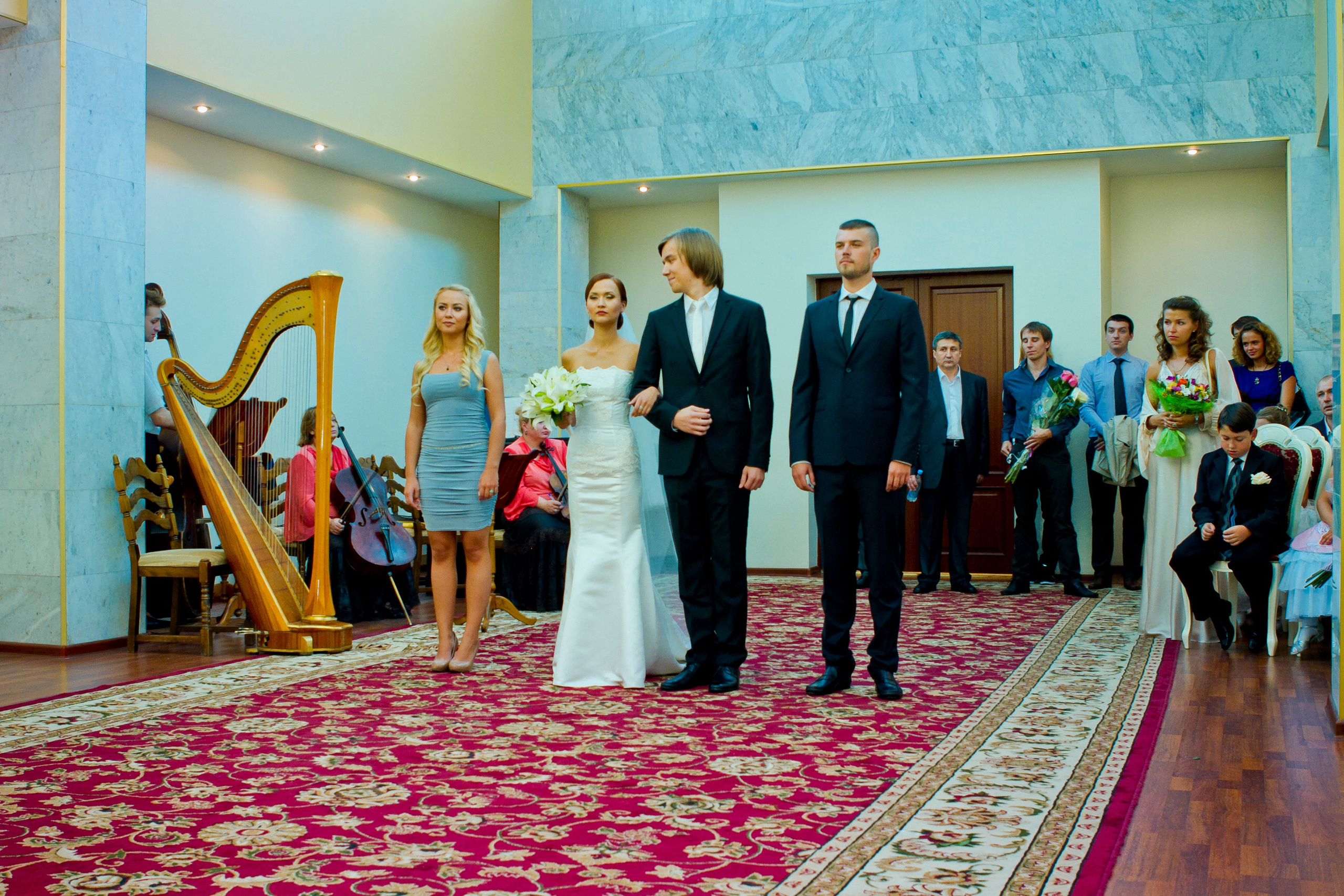 Свадьба Юрий и Юлия Загс. Skazka.wfolio.pro