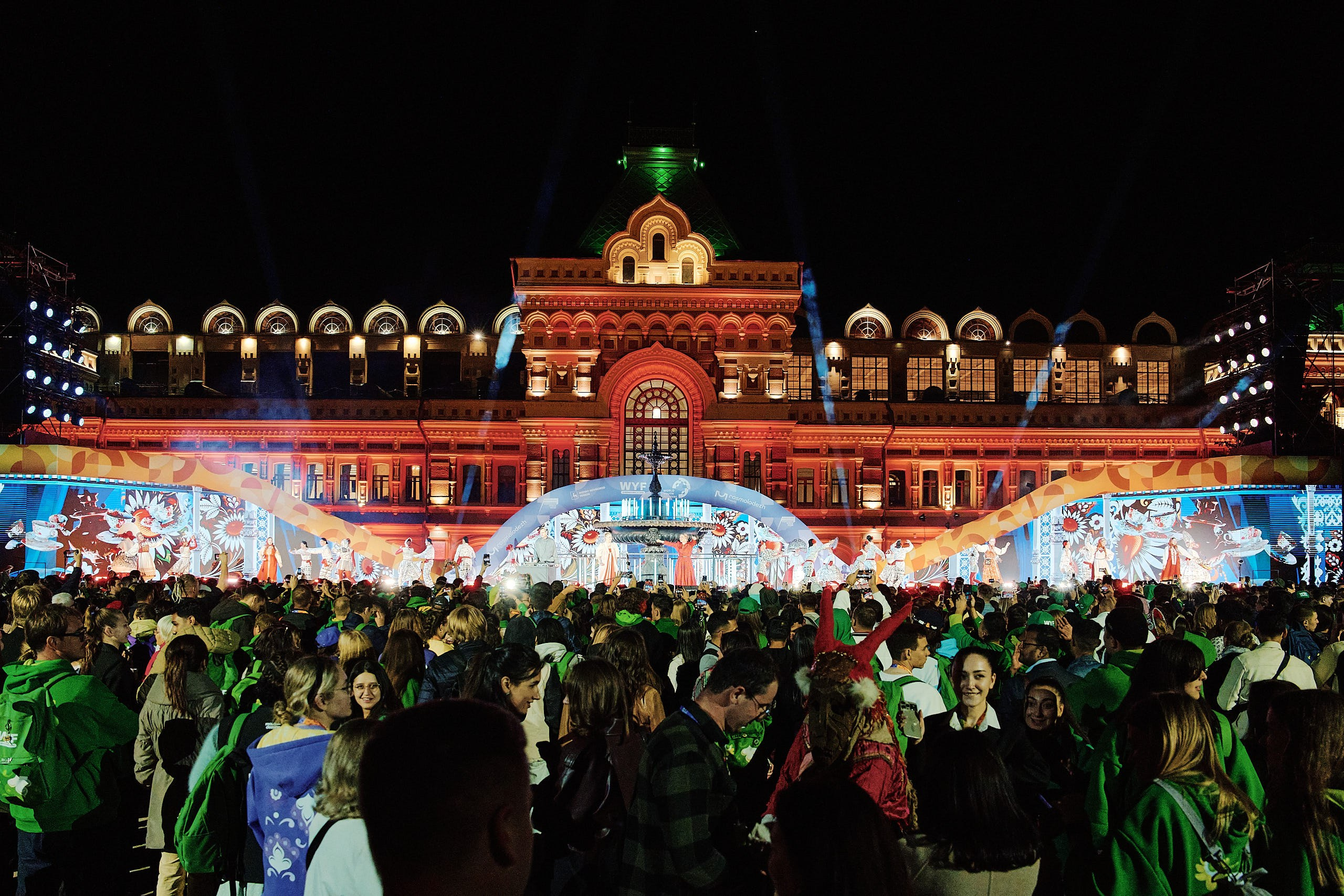 Слет фестиваля молодежи 2025. Репортажная съемка в Москве