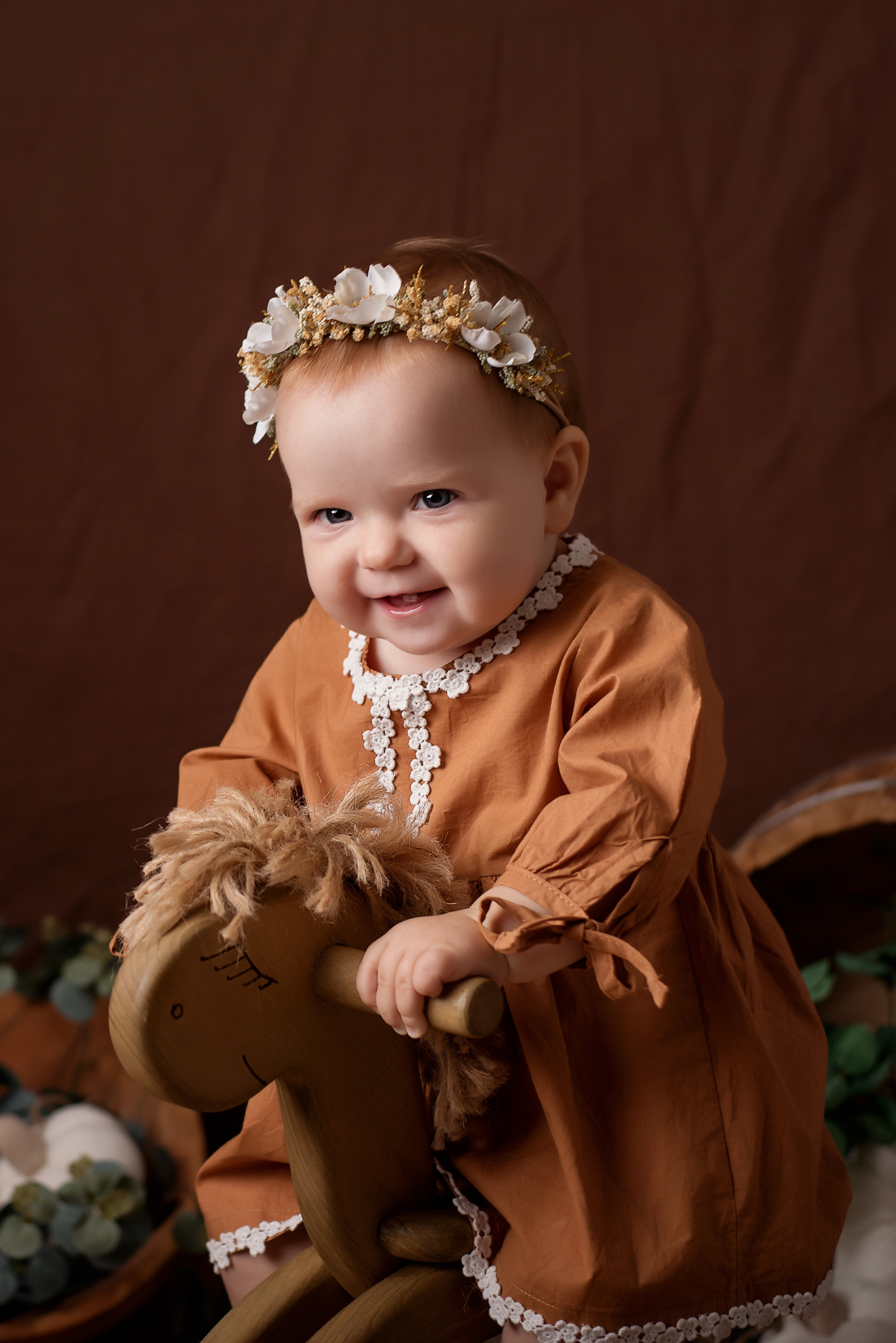 Осенний проект Алиса 1год. Детский фотограф в Долгопрудном и Москве