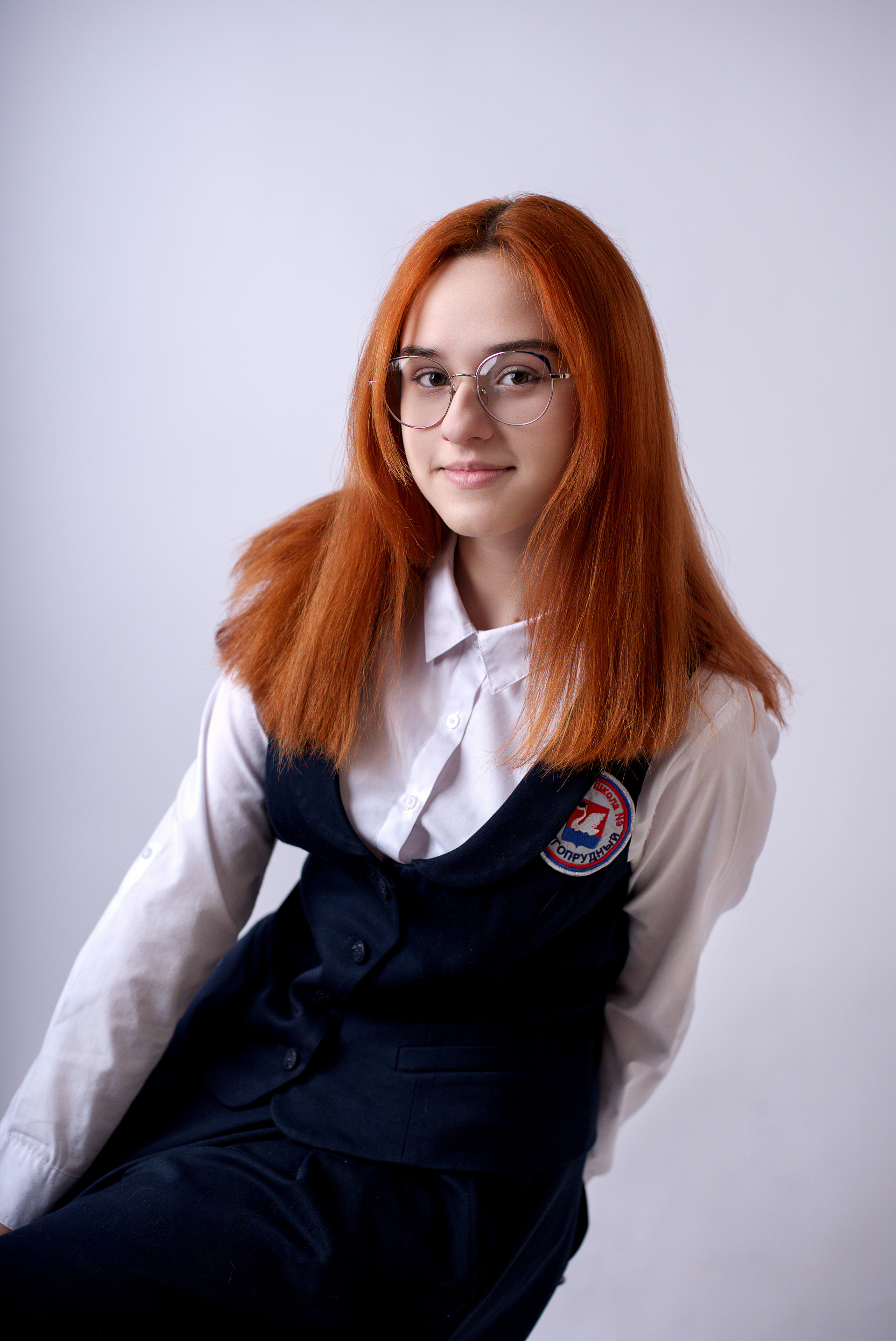 Школьный портрет 9 класс. Детский фотограф в Долгопрудном и Москве