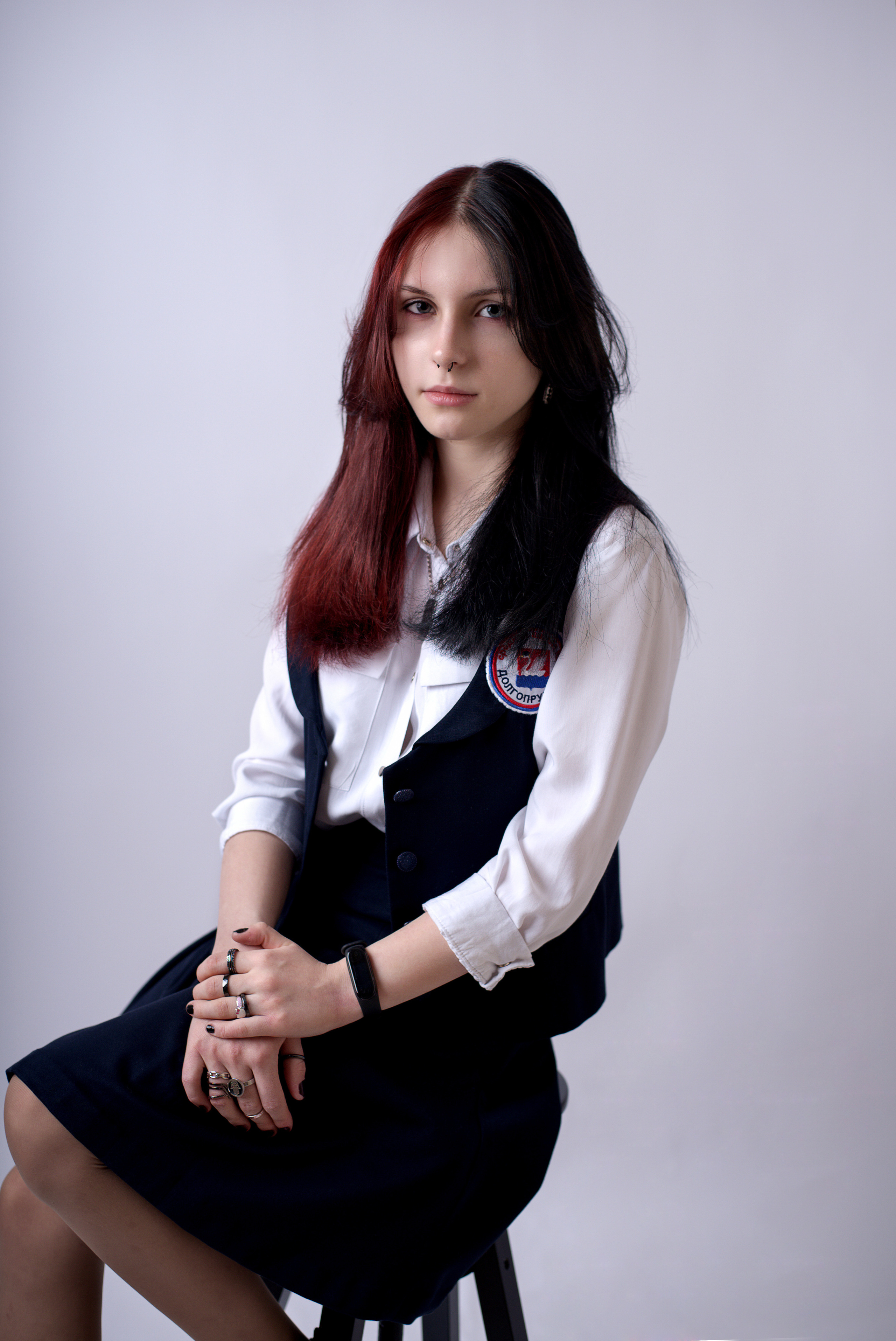 Школьный портрет 9 класс. Детский фотограф в Долгопрудном и Москве