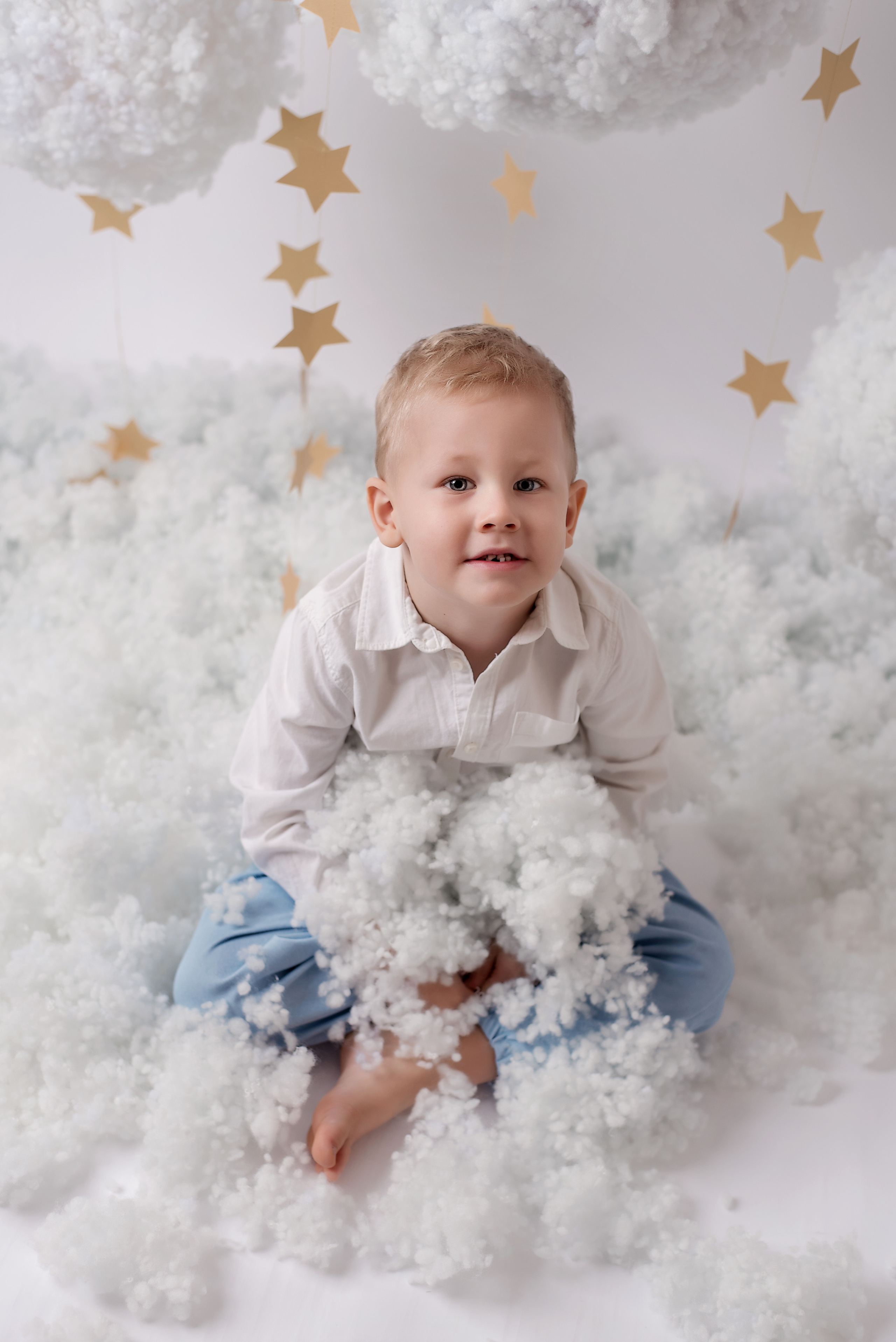 Облака Арина и Гоша. Детский фотограф в Долгопрудном и Москве