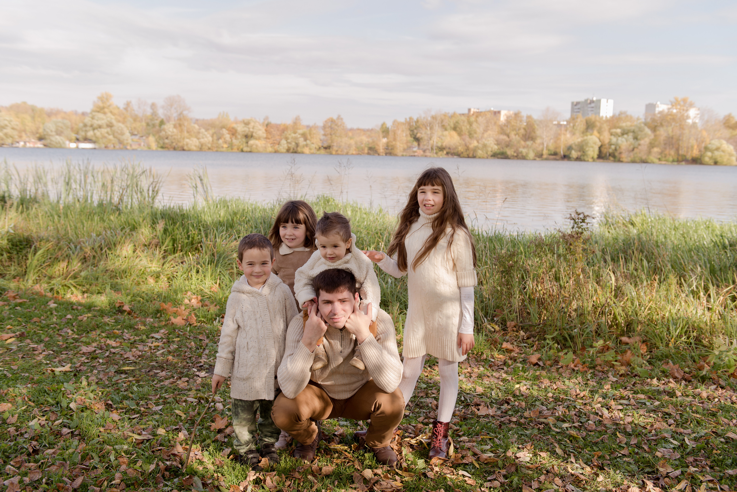 Осенняя фотопрогулка. Детский фотограф в Долгопрудном и Москве