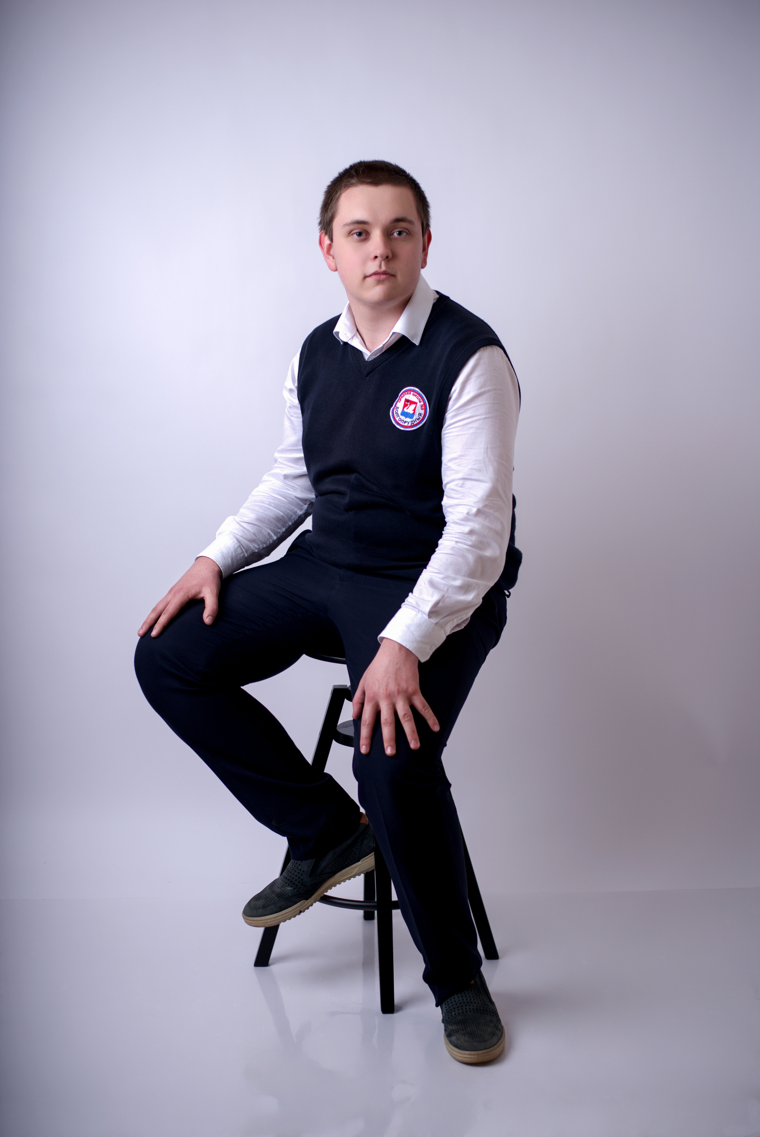 Школьный Портрет 11 класс. Детский фотограф в Долгопрудном и Москве