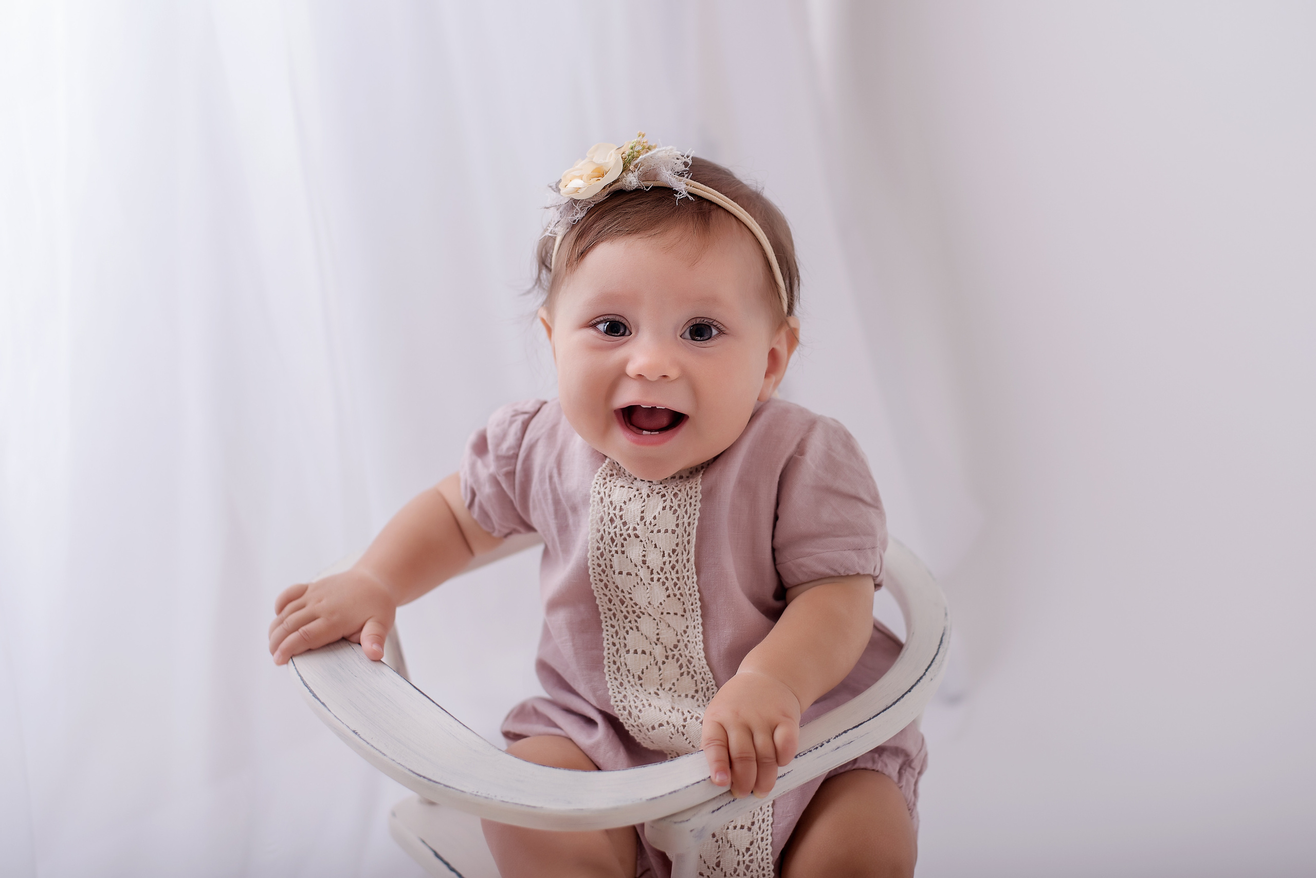 Ульяна 7 месяцев. Детский фотограф в Долгопрудном и Москве