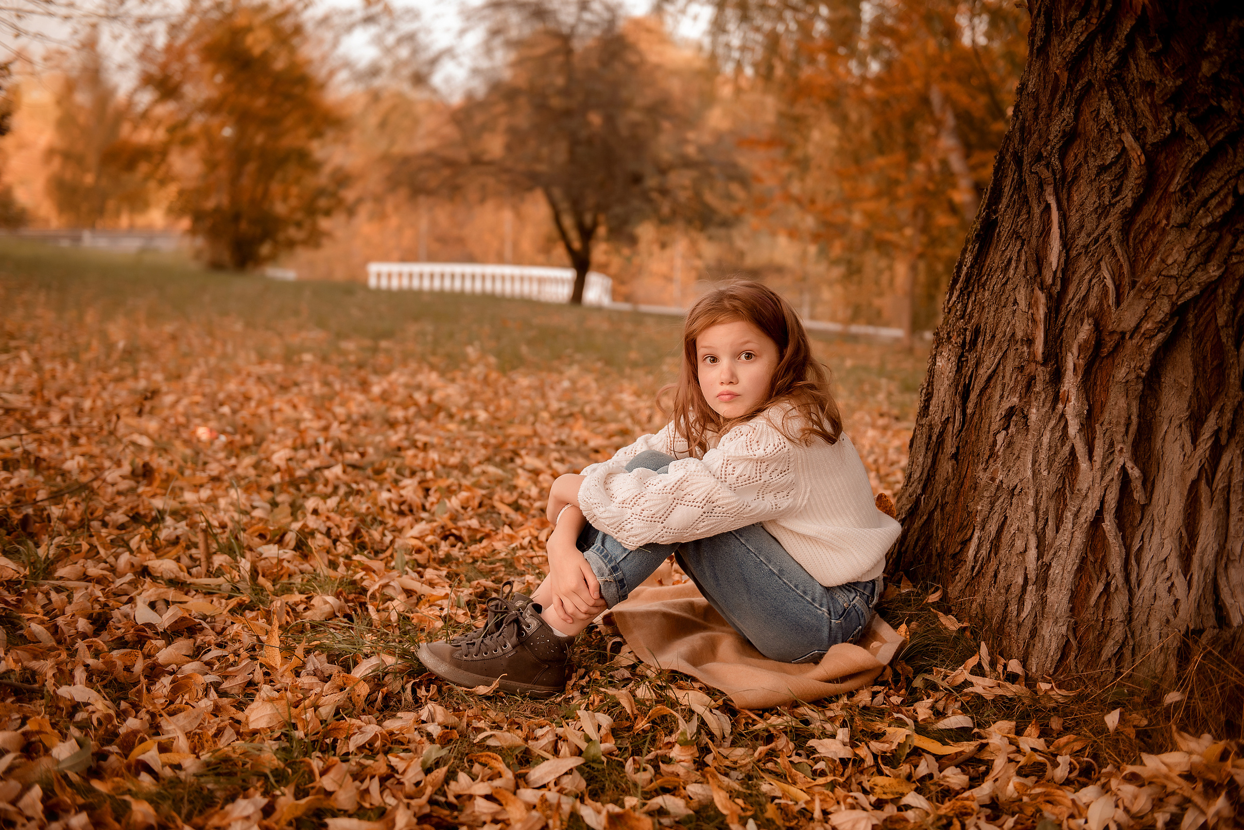 Осенняя прогулка. Детский фотограф в Долгопрудном и Москве