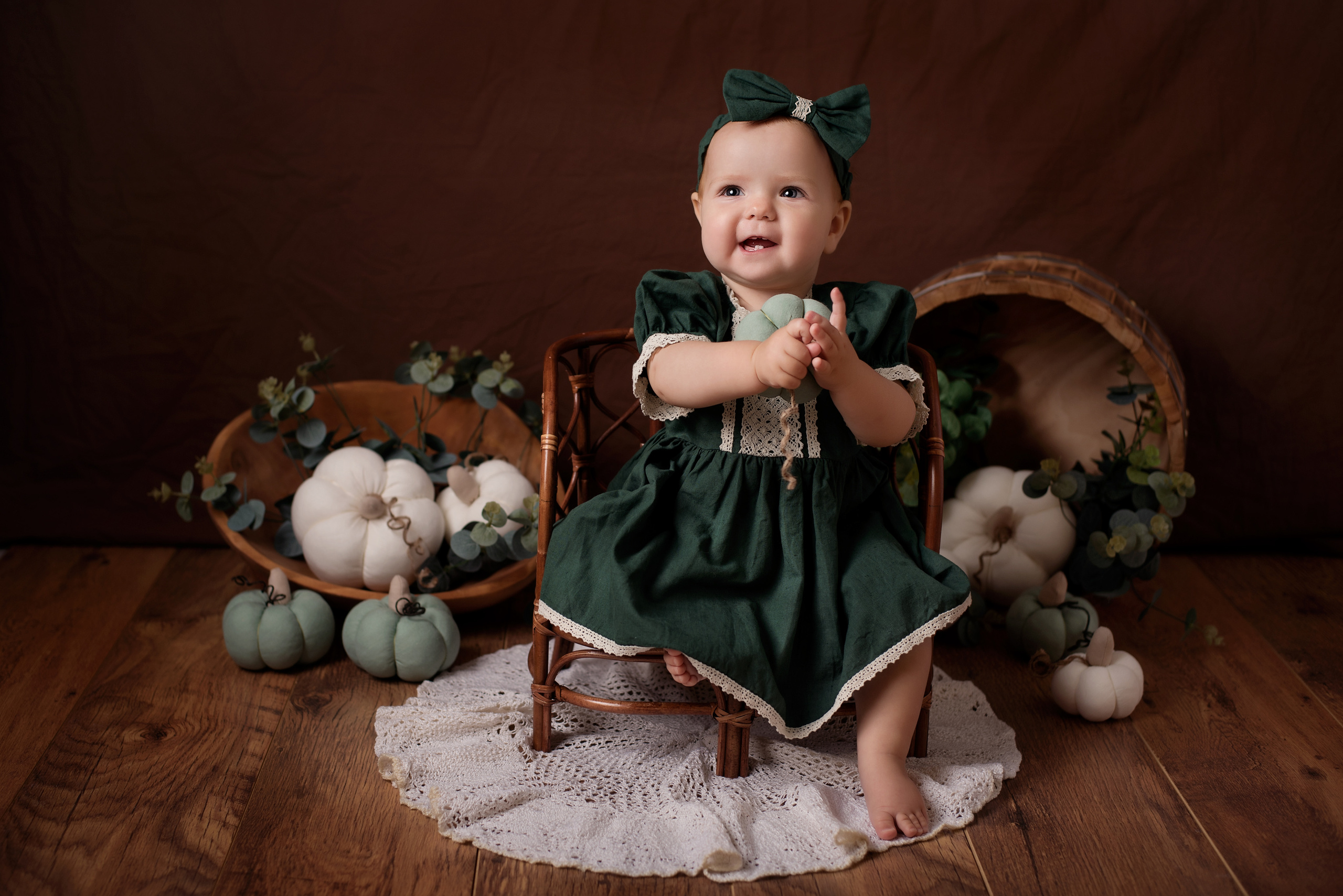 Осенний проект Алиса 1год. Детский фотограф в Долгопрудном и Москве