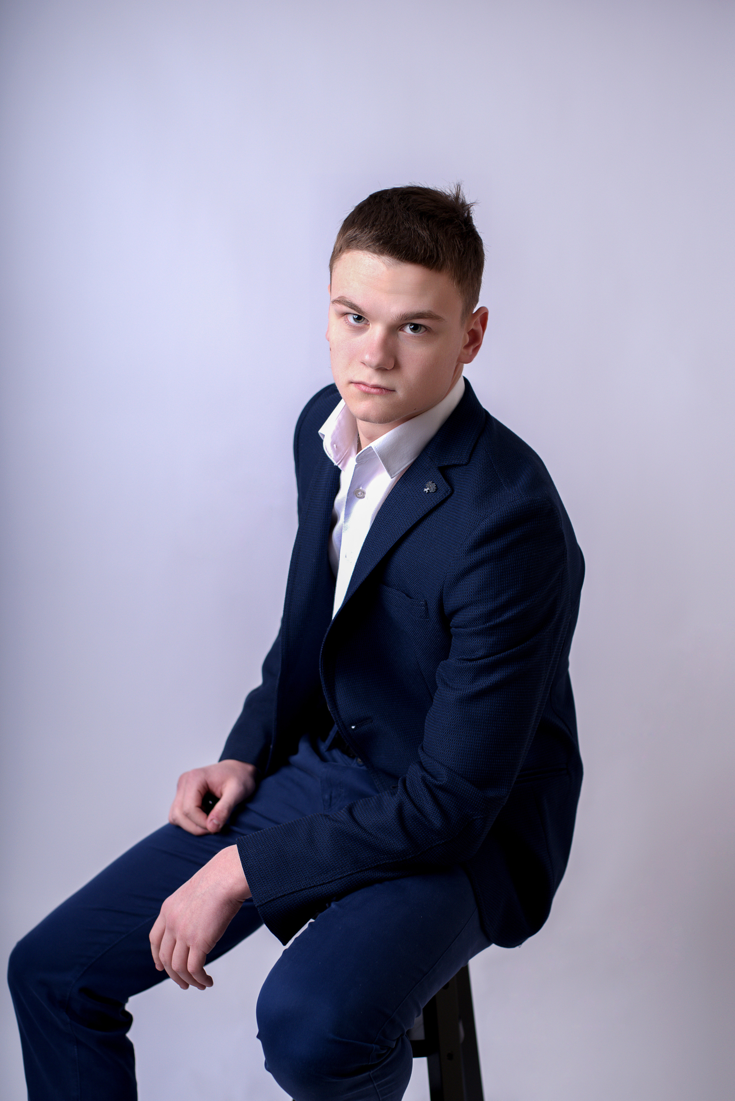 Школьный портрет 9 класс. Детский фотограф в Долгопрудном и Москве