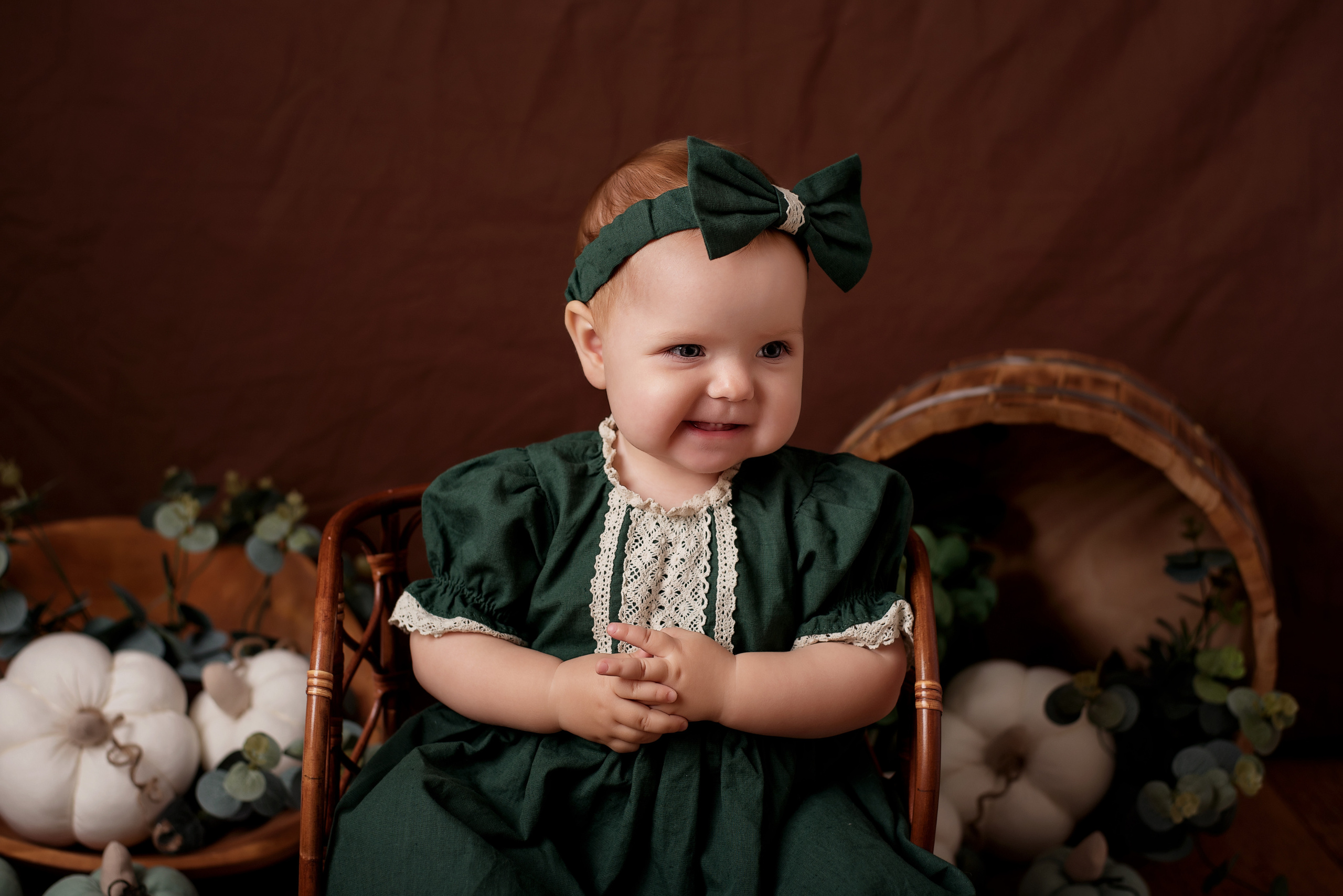 Осенний проект Алиса 1год. Детский фотограф в Долгопрудном и Москве