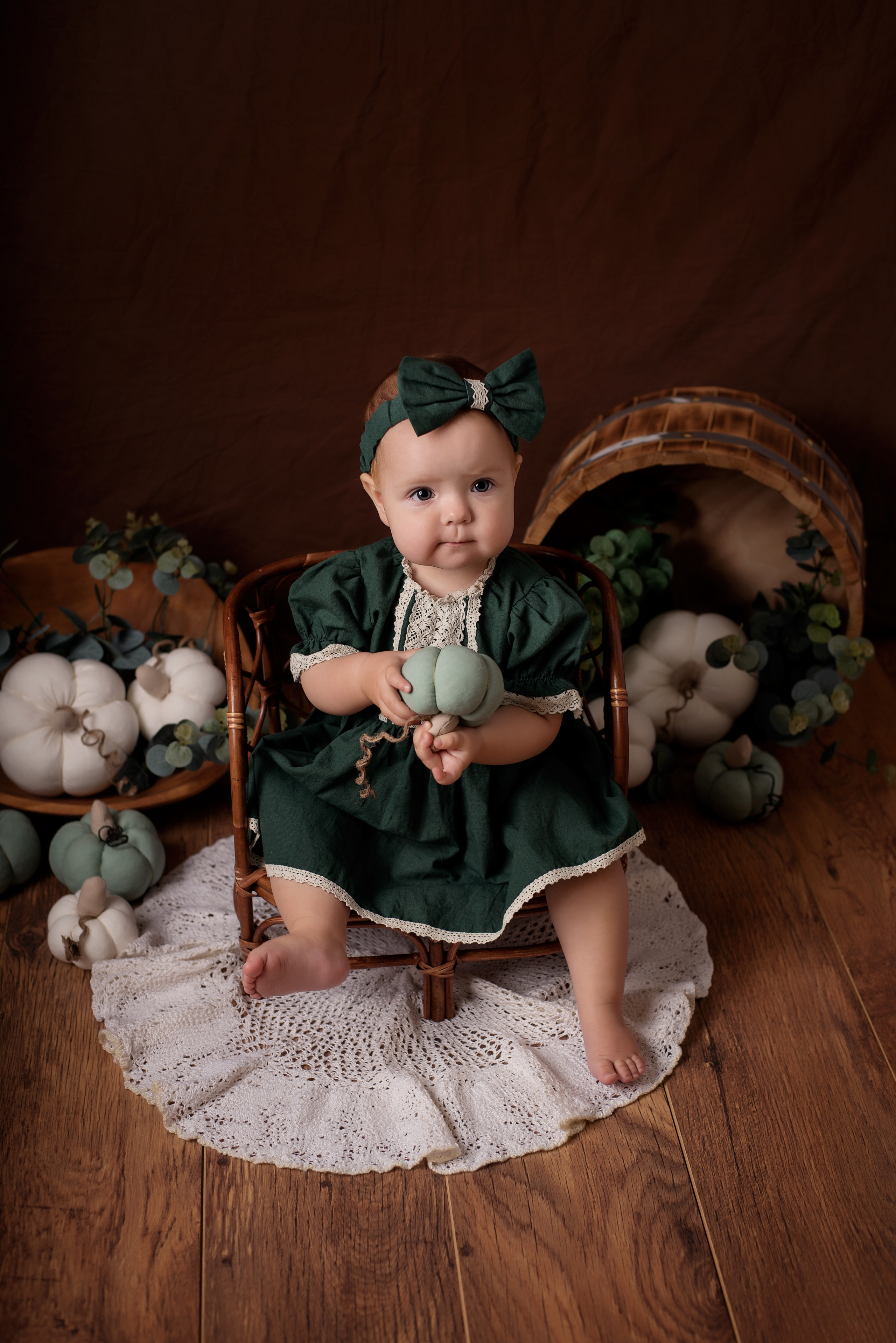 Осенний проект Алиса 1год. Детский фотограф в Долгопрудном и Москве