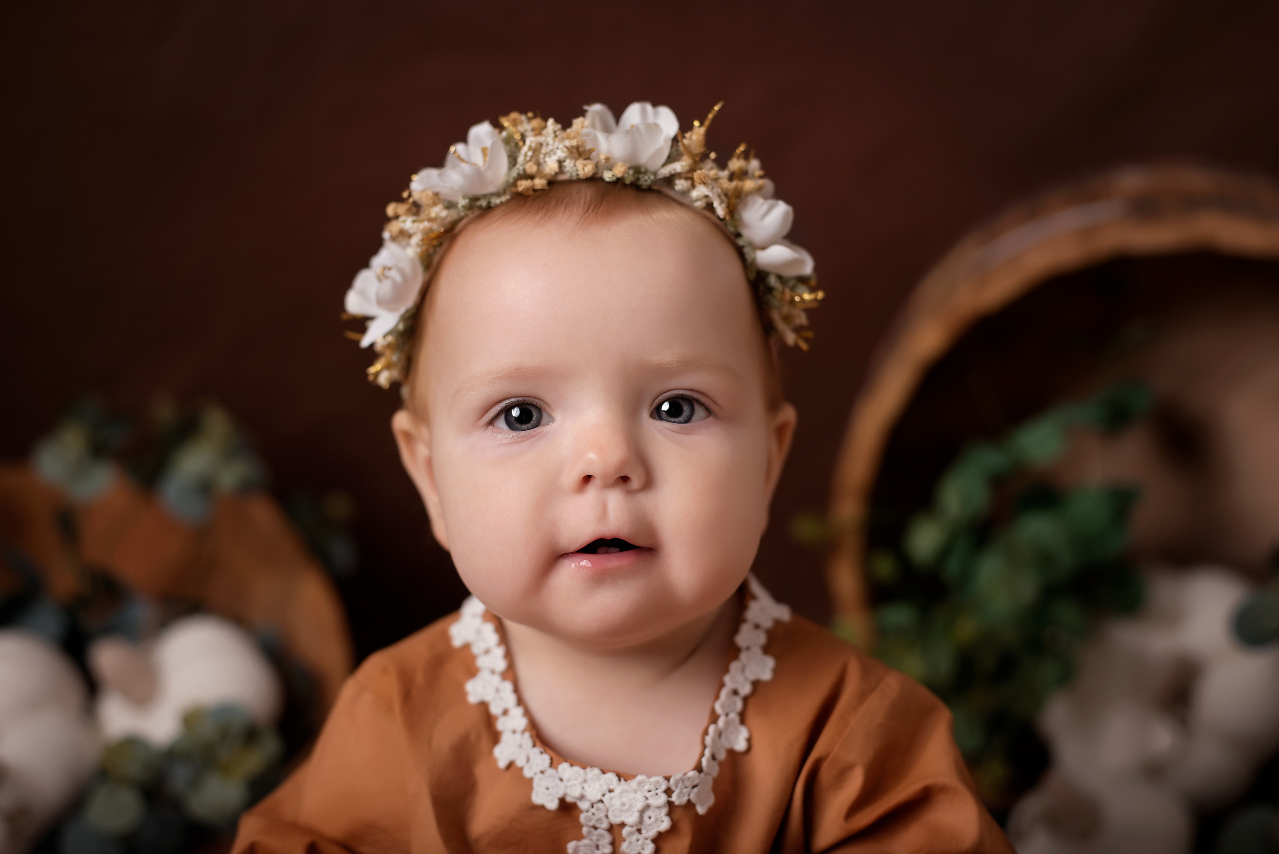 Осенний проект Алиса 1год. Детский фотограф в Долгопрудном и Москве