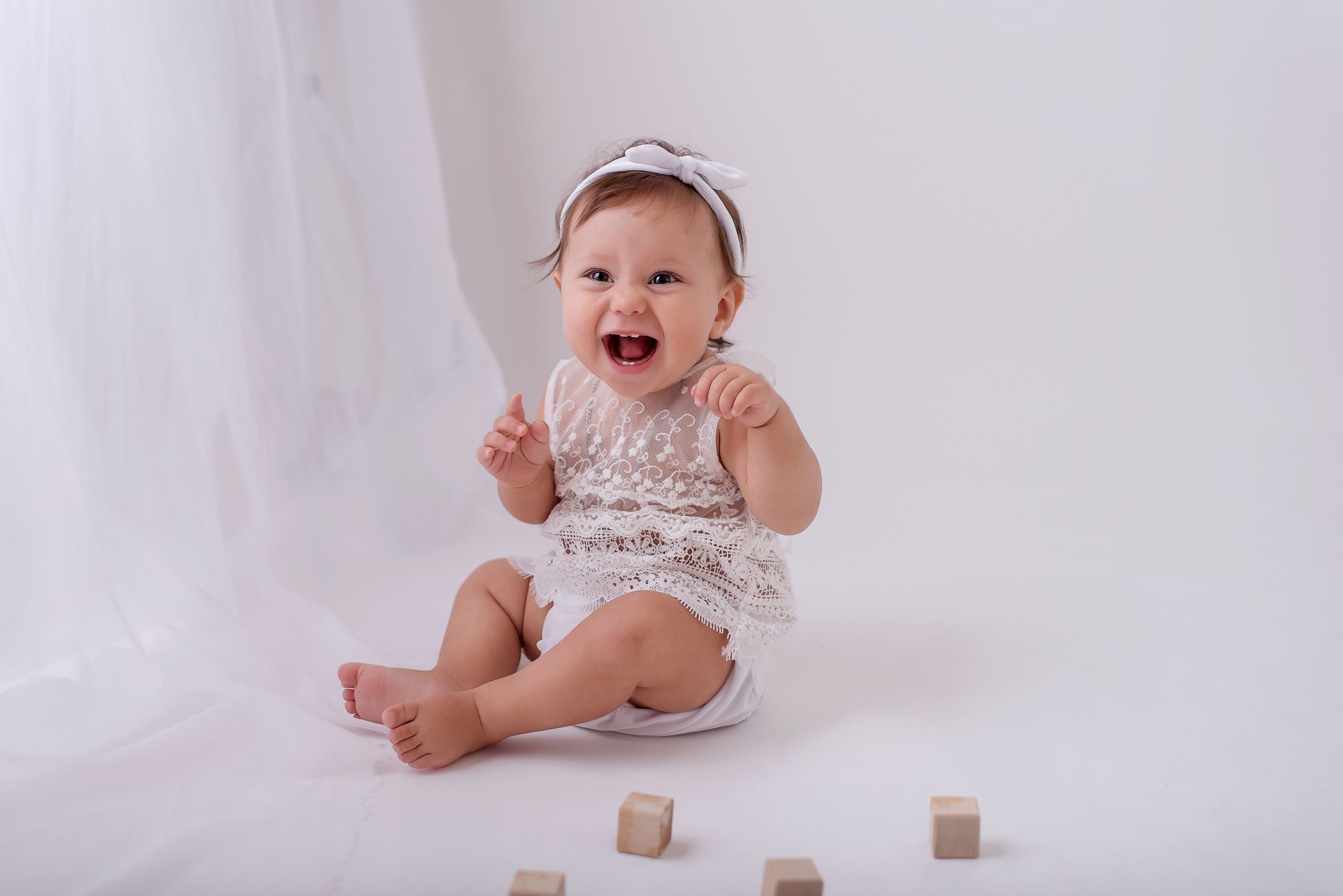 Ульяна 7 месяцев. Детский фотограф в Долгопрудном и Москве