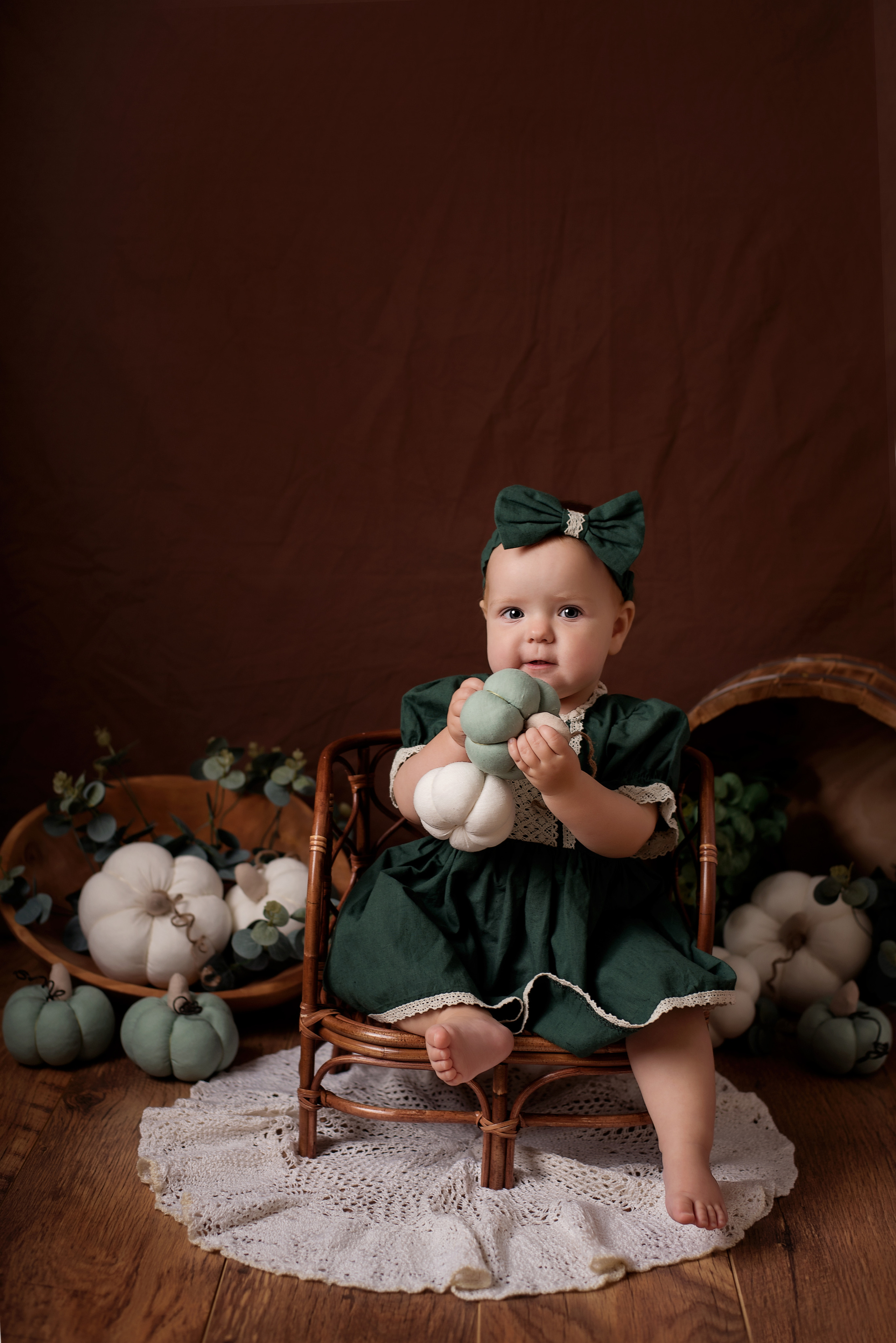 Осенний проект Алиса 1год. Детский фотограф в Долгопрудном и Москве