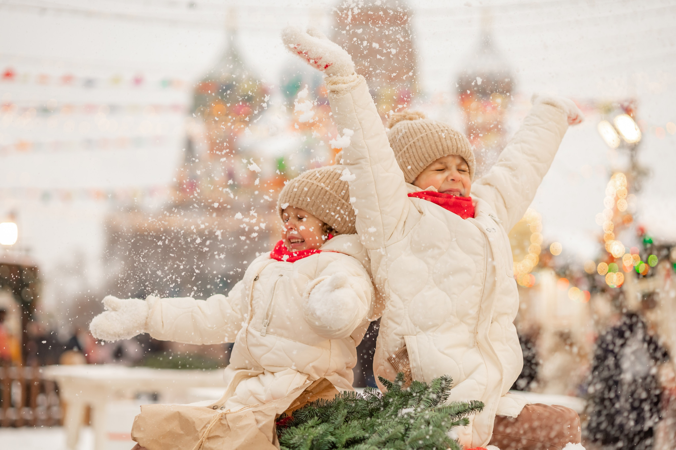 Москва новогодняя. Семейный и детский фотограф в Москве Анна Чертополох