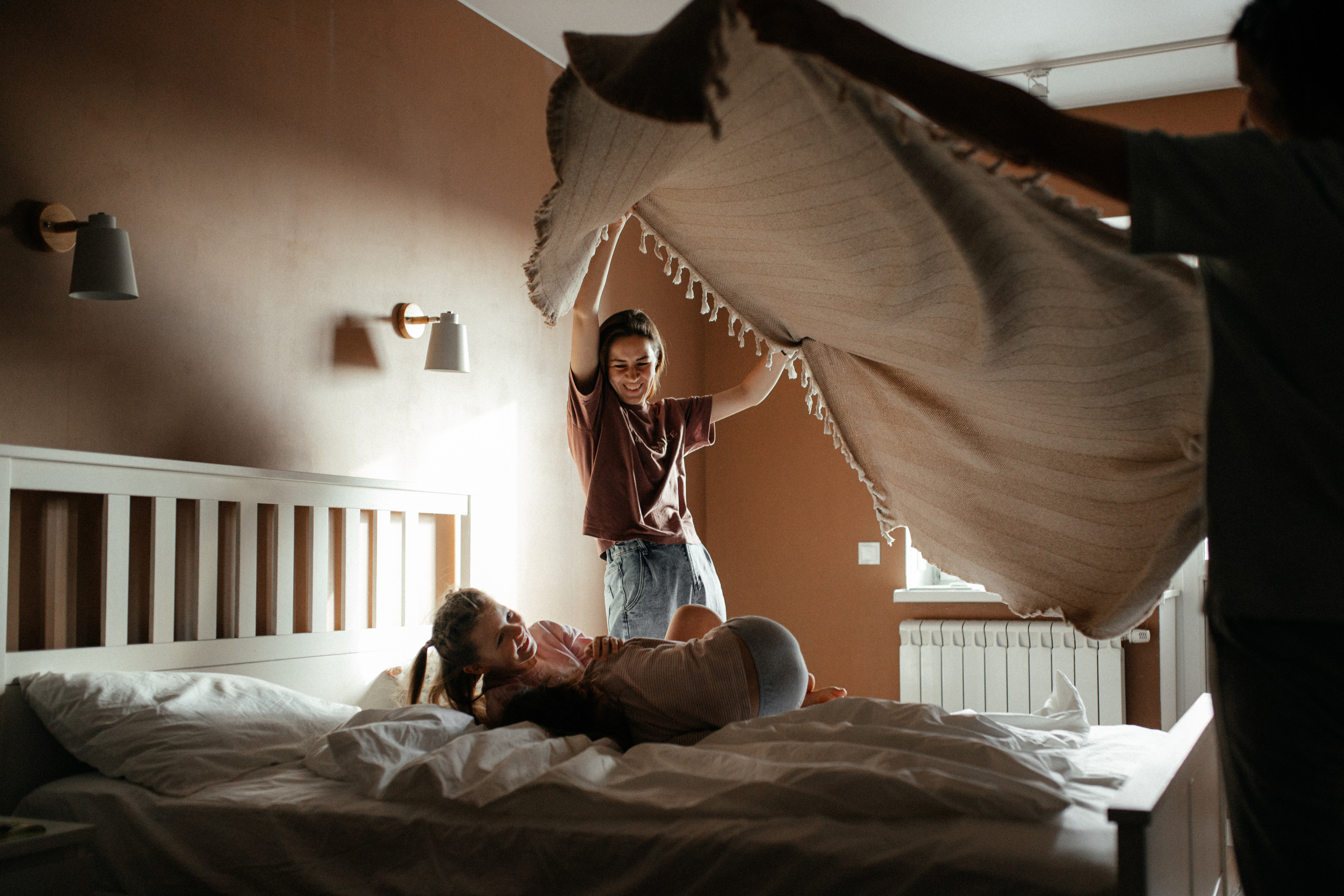 Тёплая домашняя история. Семейный и детский фотограф из Москвы, Щёлково Герасимова Вероника