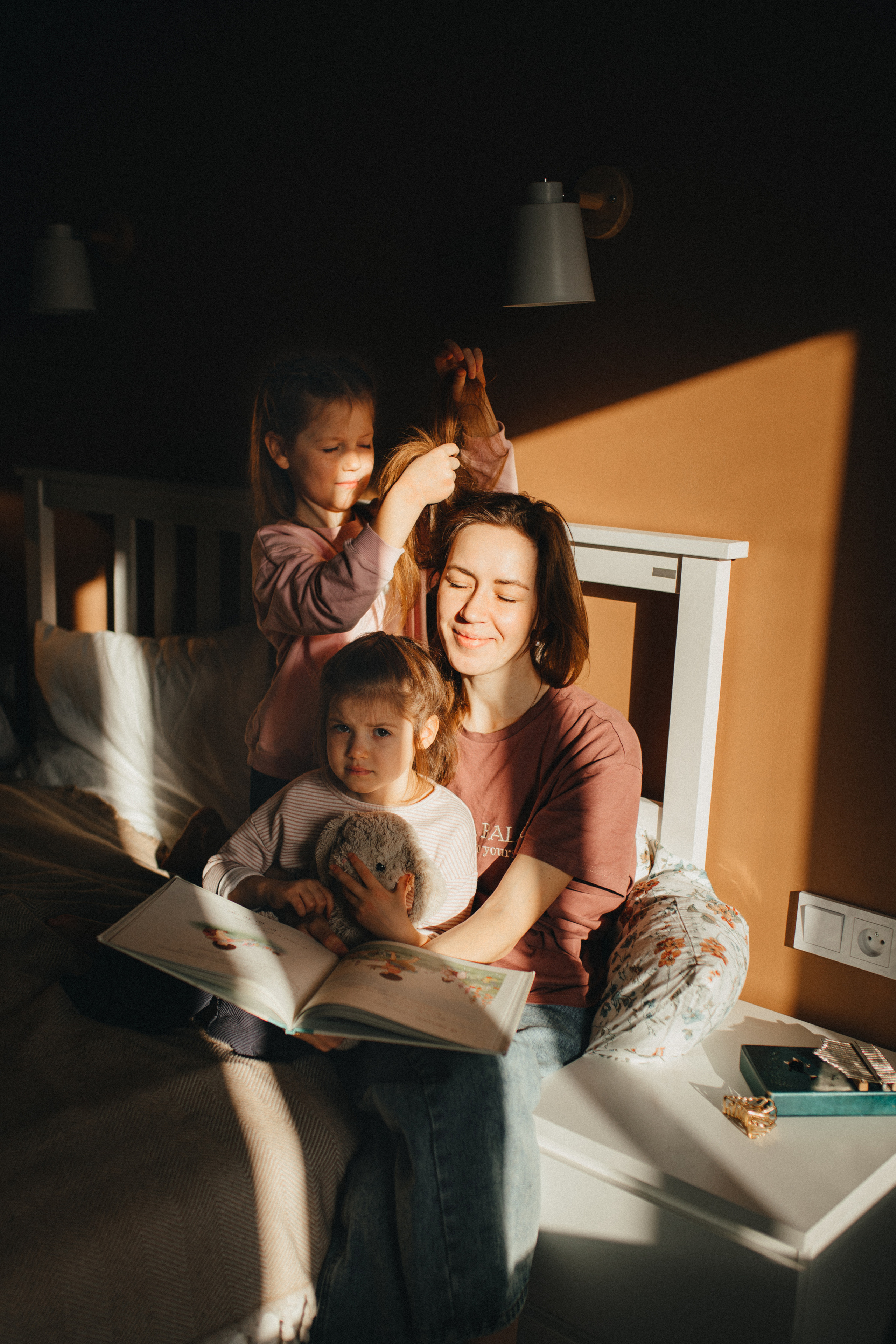 Тёплая домашняя история. Семейный и детский фотограф из Москвы, Щёлково Герасимова Вероника