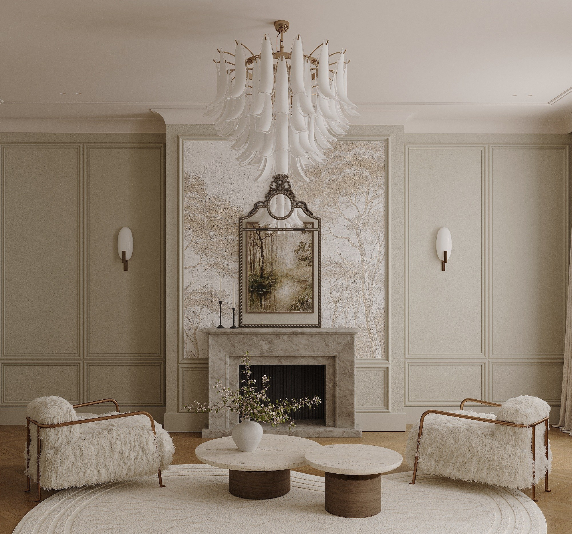 Living room/Amsterdam. Solovets visualization