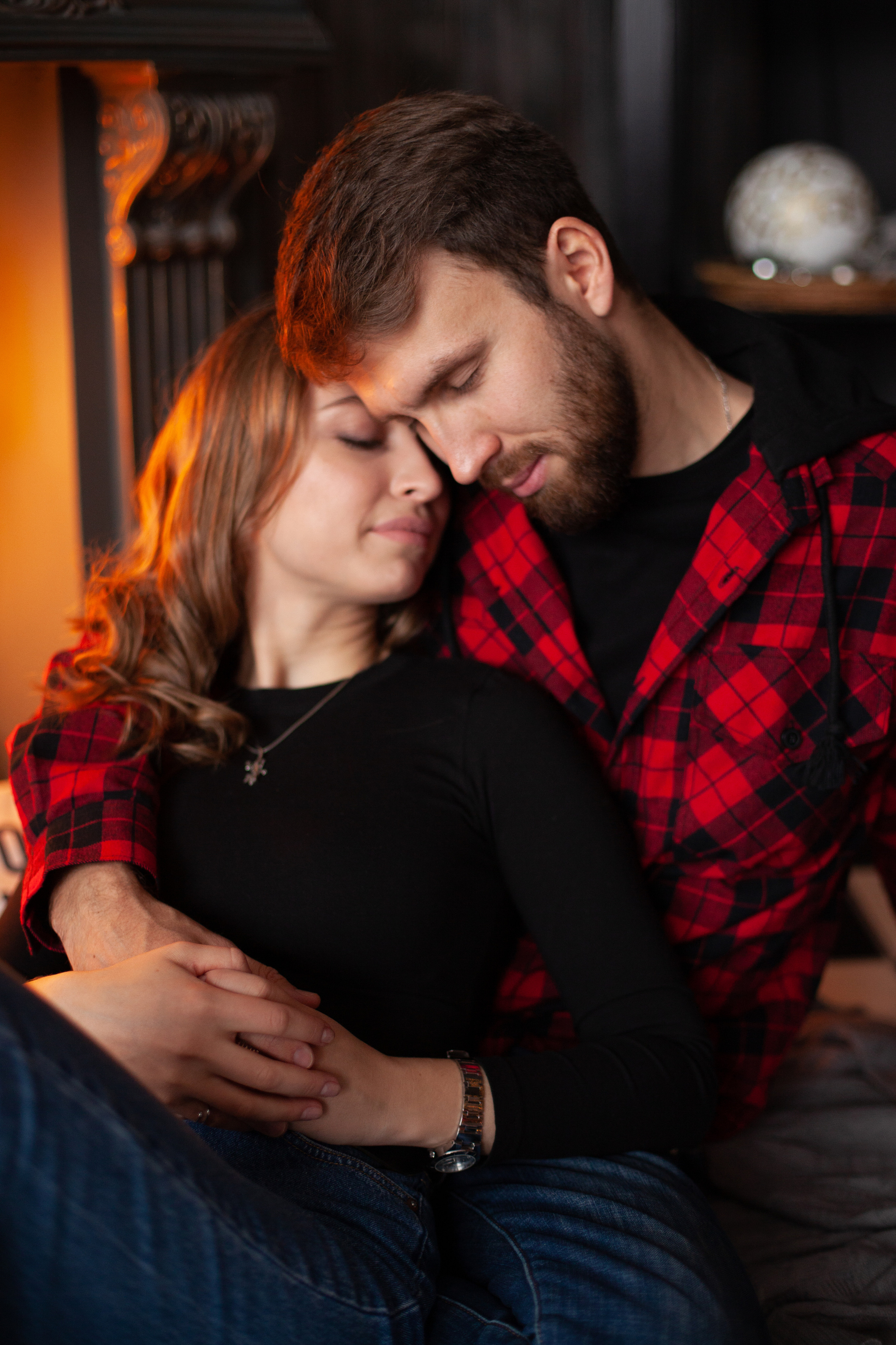 Зимняя фотосесия в студии. Фотограф Ставрополь Пятигорск Елизавета Дарина