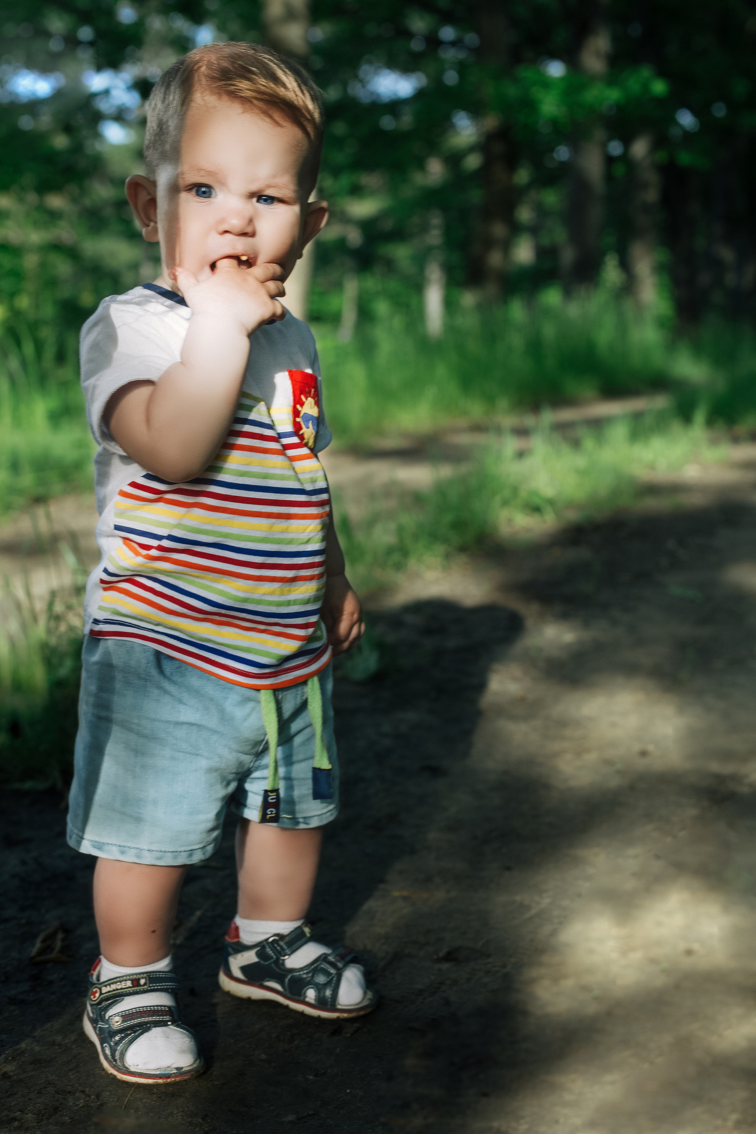 Летняя семейная фотосессия в ботаническом парке. Фотограф Ставрополь Пятигорск Елизавета Дарина