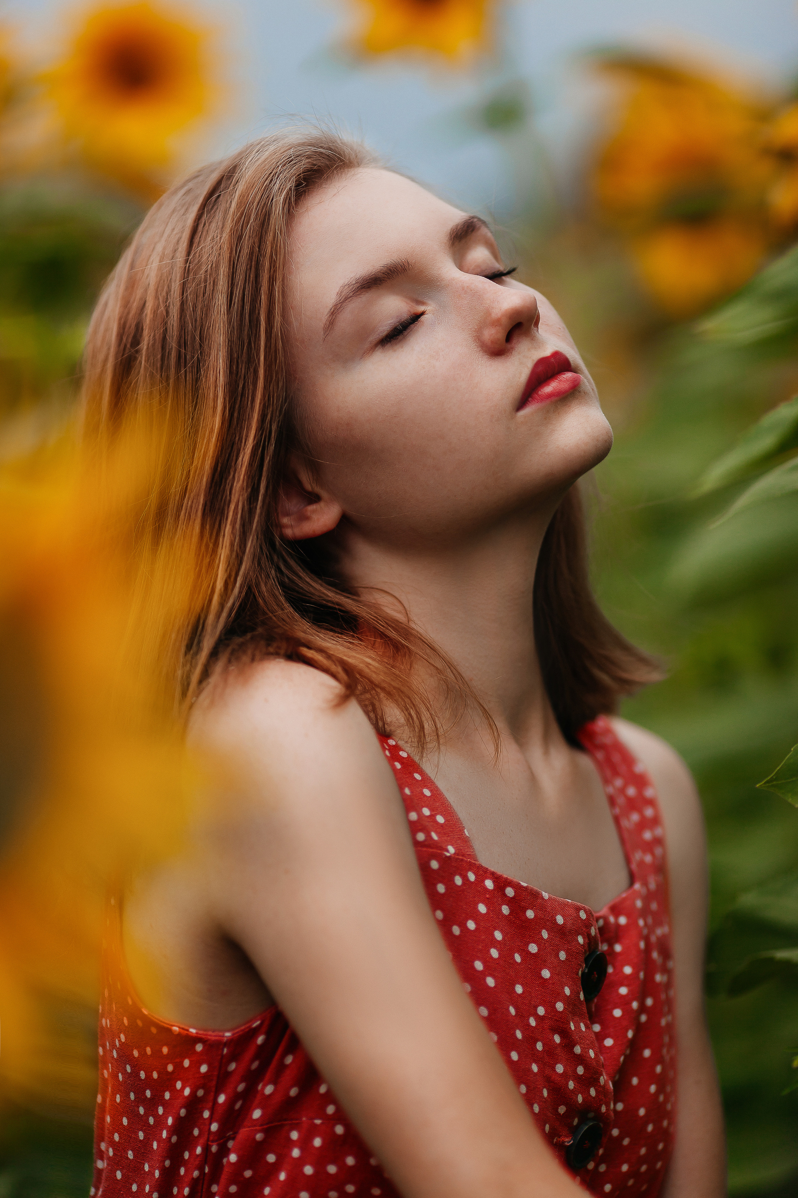 Летняя фотосессия в подсолнухах — Валерия И Анастасия. Фотограф Ставрополь Пятигорск Елизавета Дарина