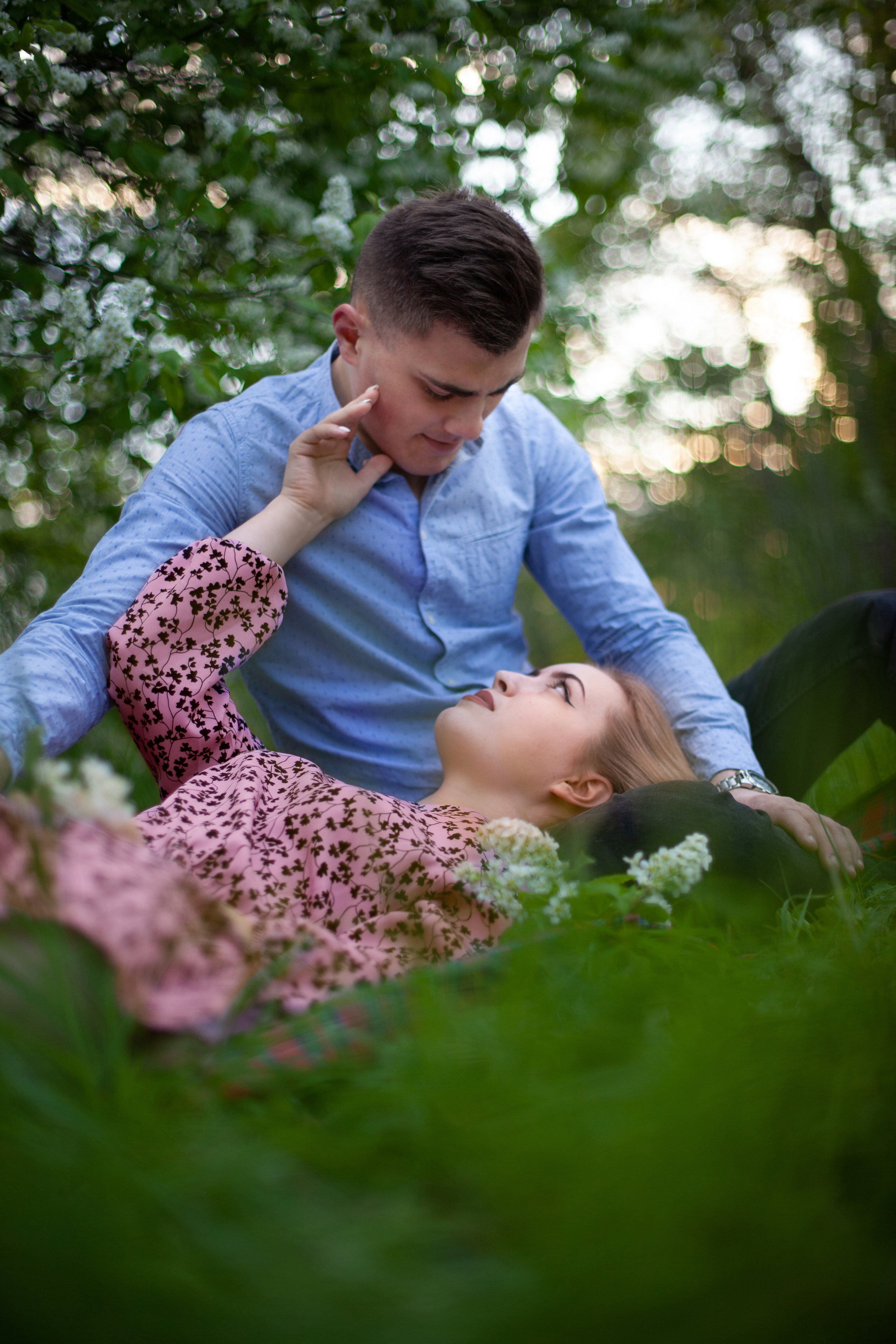 Весенняя Love story в ботаническом саду. Фотограф Ставрополь Пятигорск Елизавета Дарина