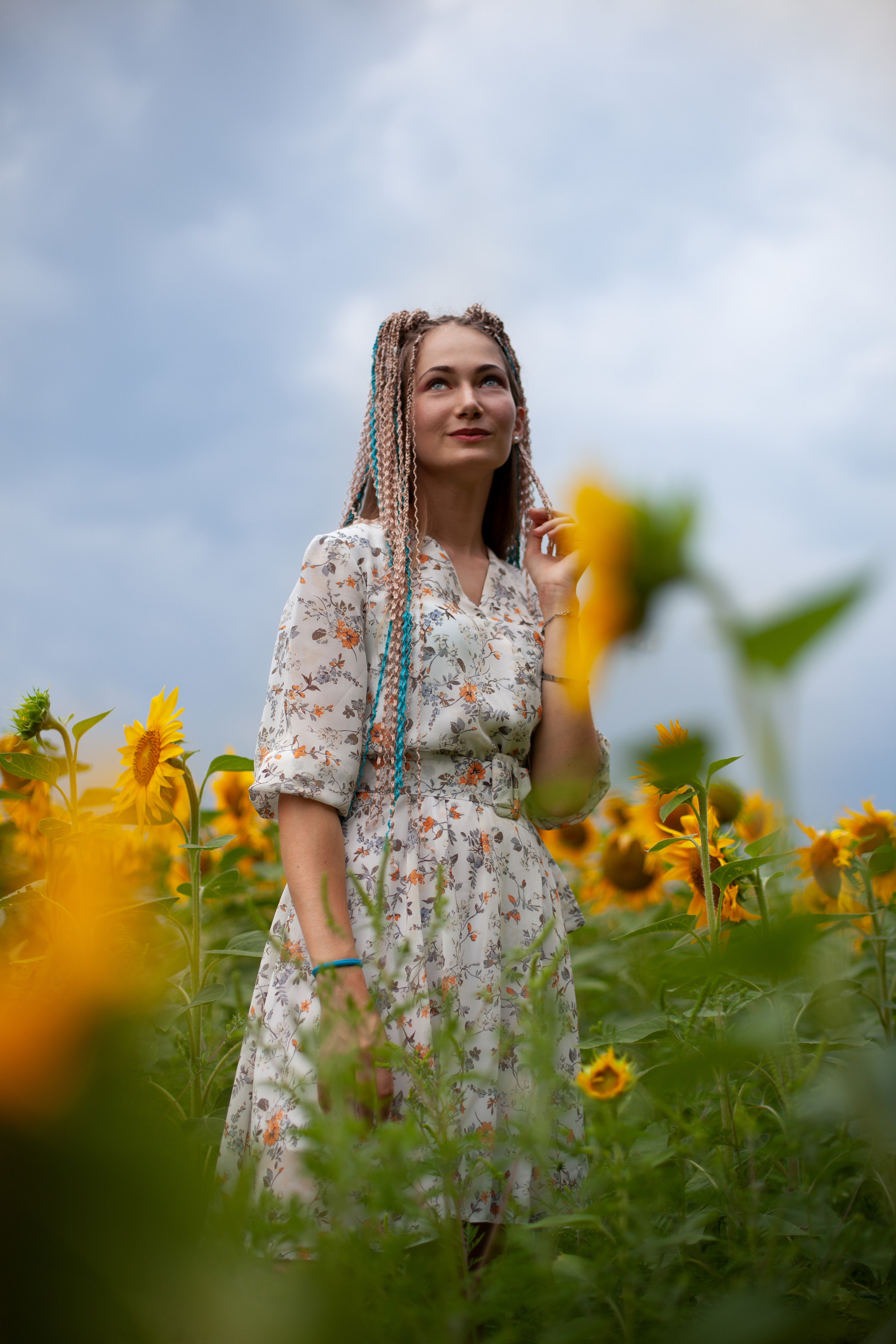 Летняя фотосессия в подсолнухах — Валерия И Анастасия. Фотограф Ставрополь Пятигорск Елизавета Дарина