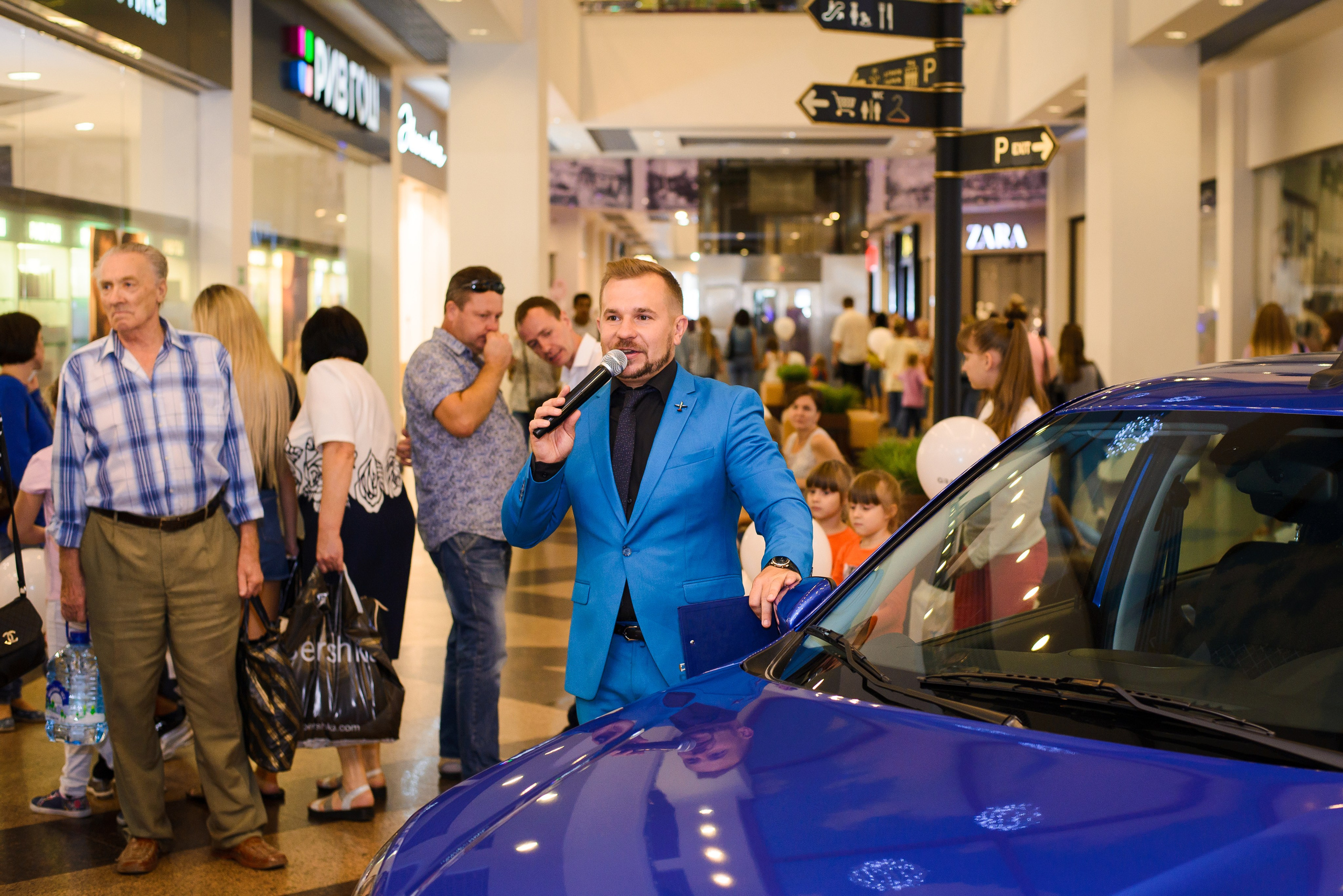 Трц Европа, презентанция Lada. Фотограф в Москве Казакова Анна