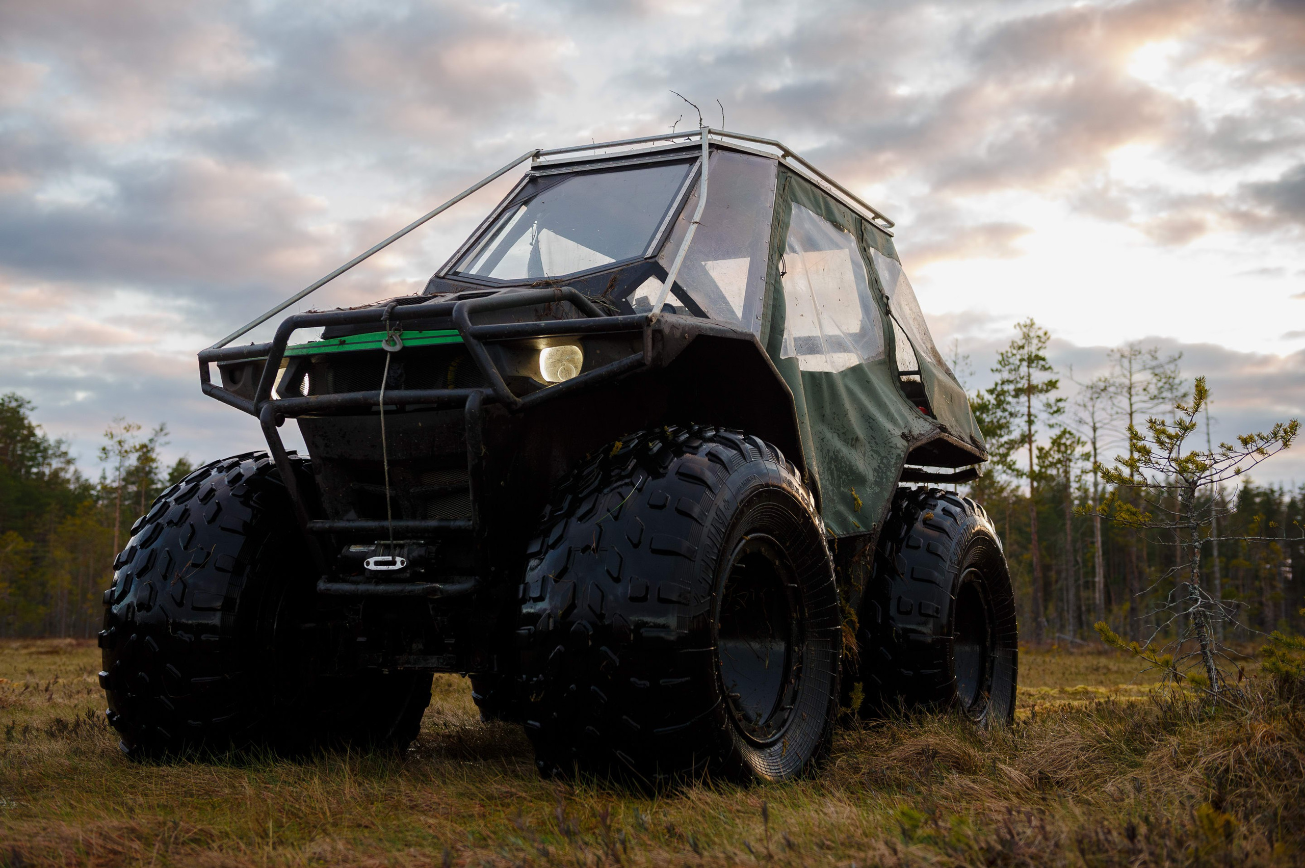 Ленинград-трофи 2024 — Вездеход Секач промо. Фотограф Алексей Алексеев