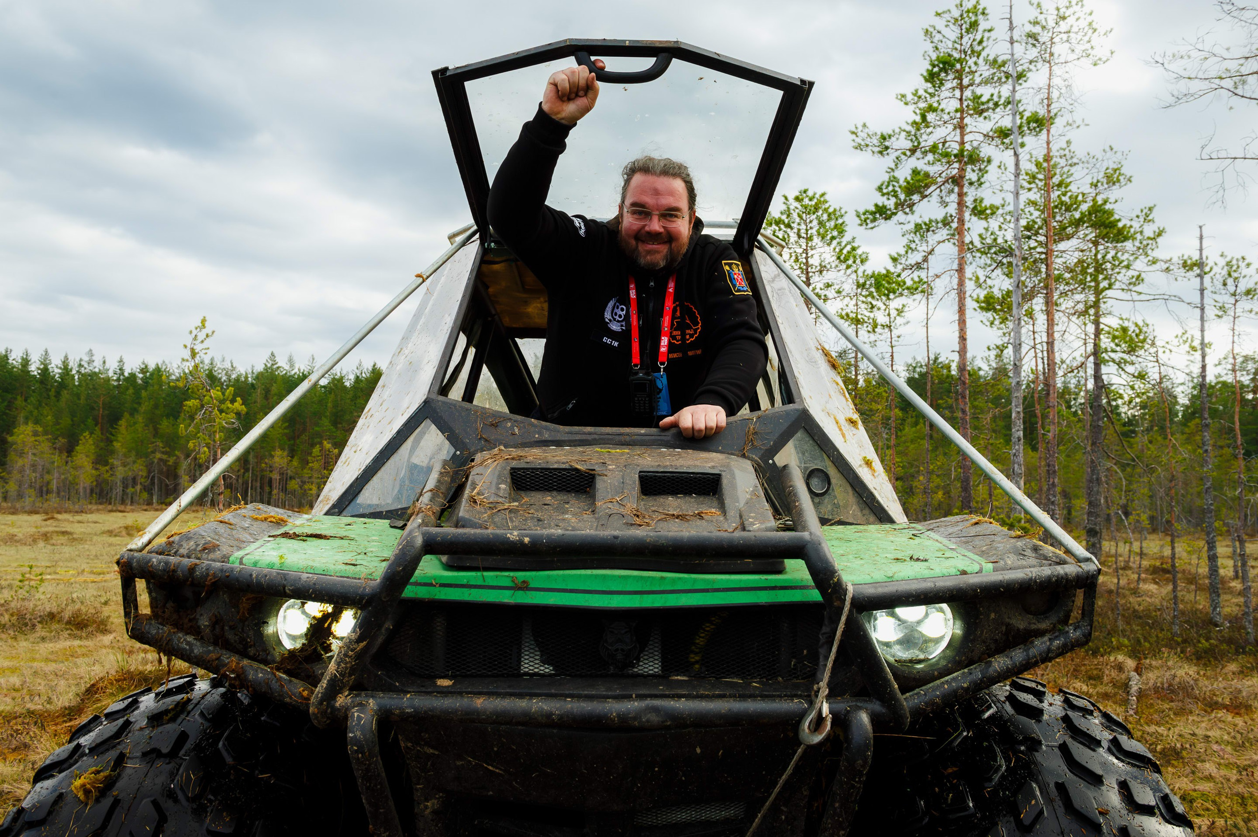 Ленинград-трофи 2024 — Вездеход Секач промо. Фотограф Алексей Алексеев