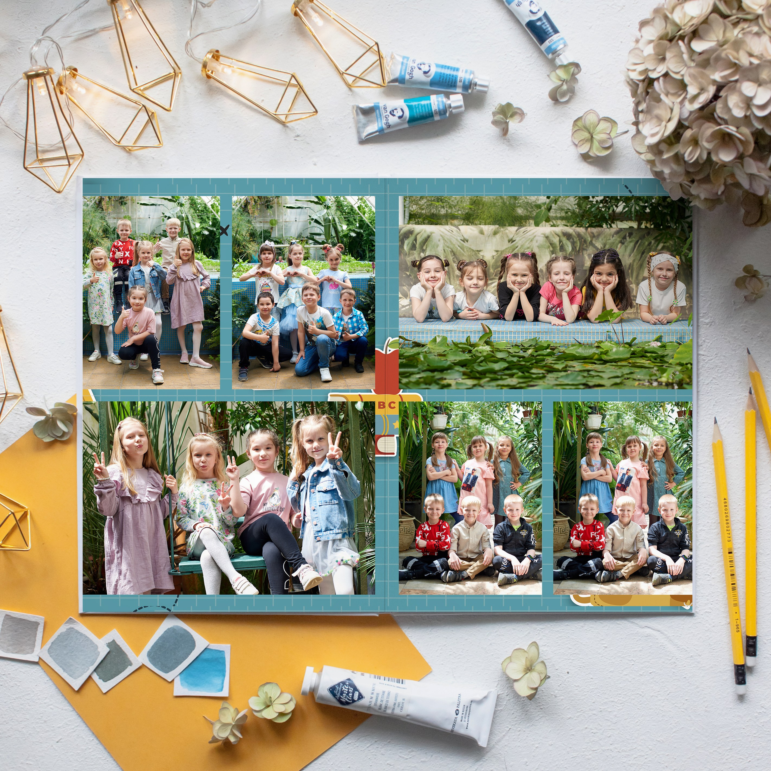 Дизайн Бирюзовый. Выпускные альбомы в Ставрополе