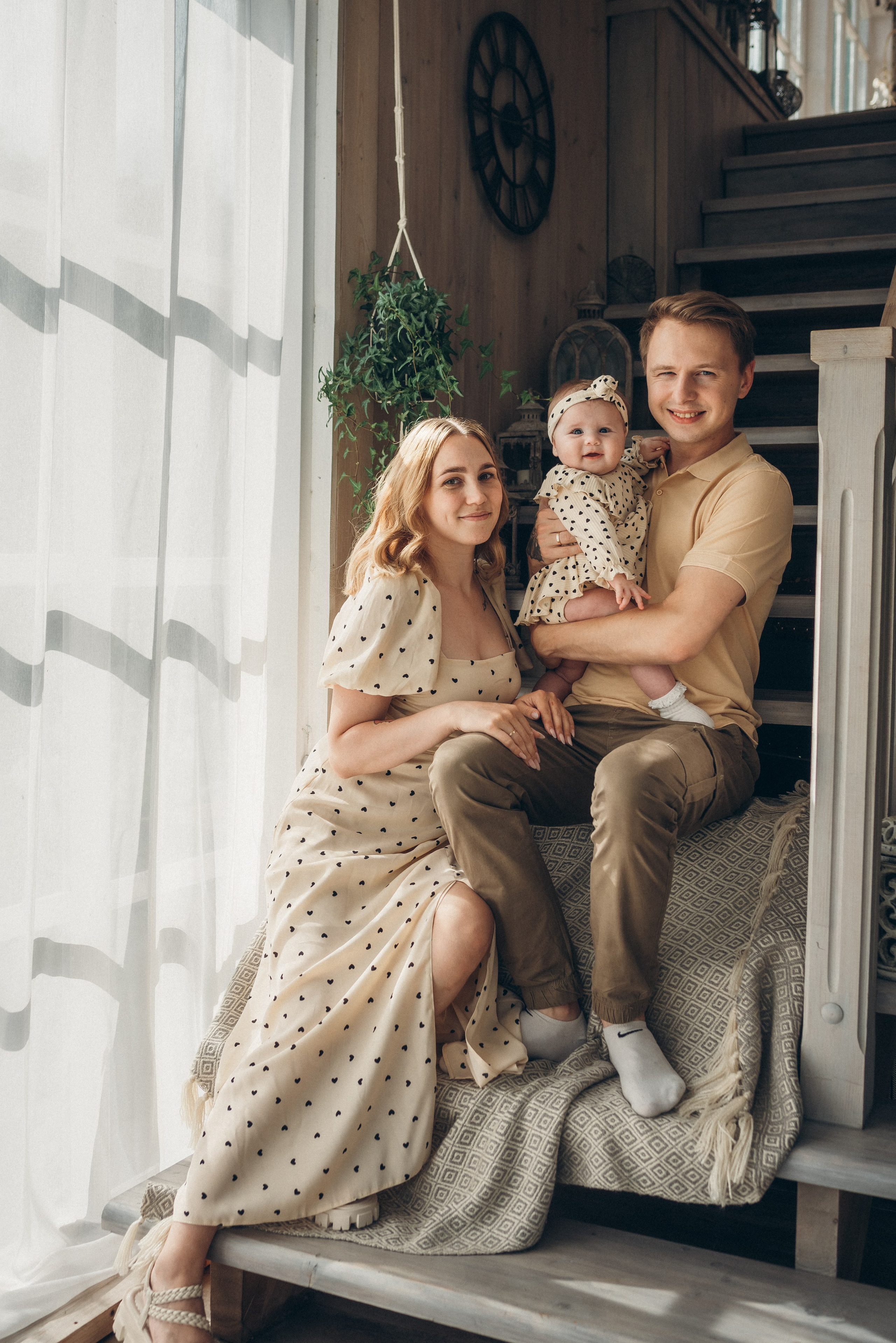 Саша, Оля и Анечка. Семейный фотограф в Клину и Москве Елена Храпунова