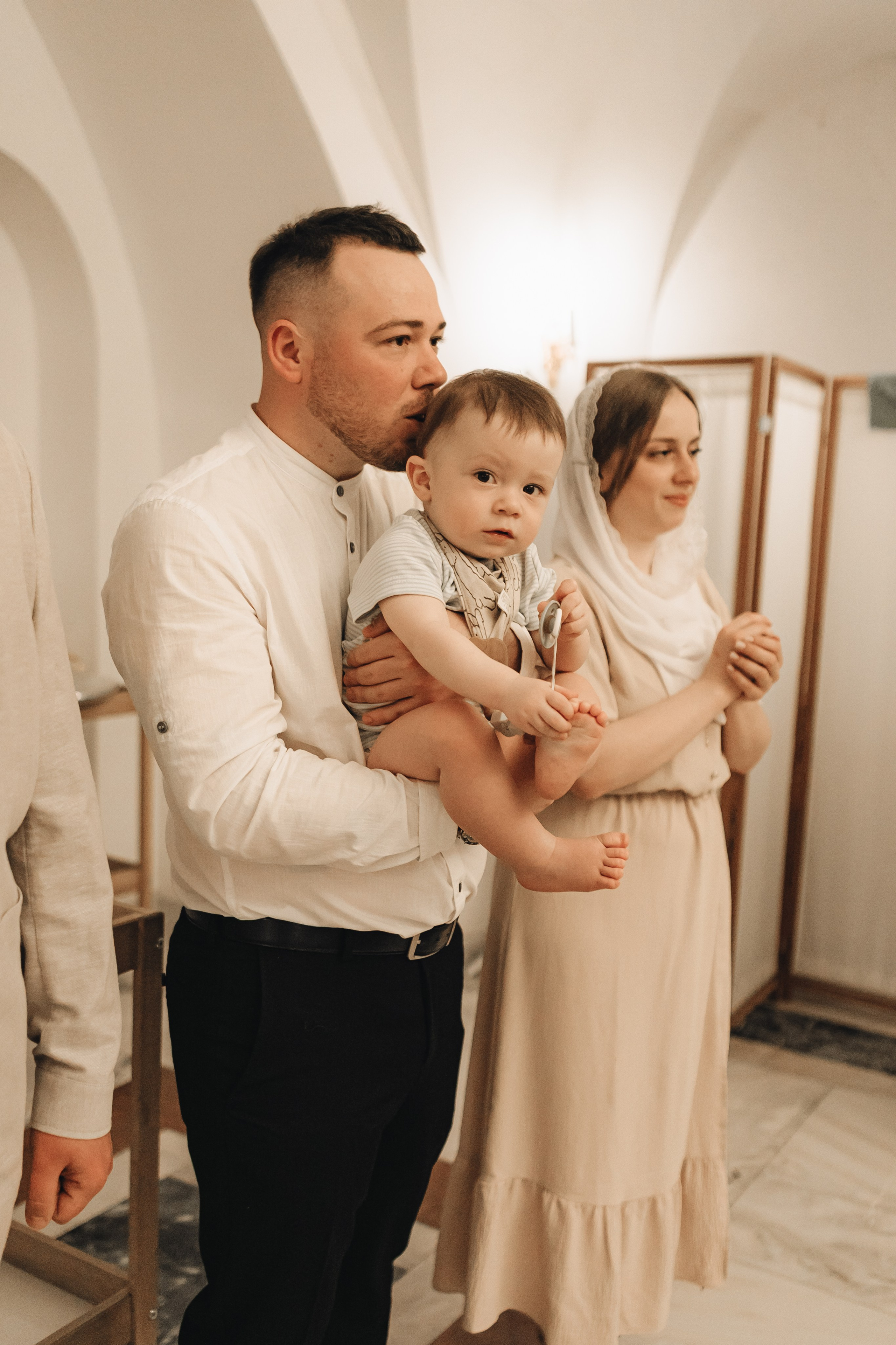 Крещение Макара Храм Сергия Радонежского в Солнцево. Свадебный и Семейный фотограф в Москве Александра Вайпер