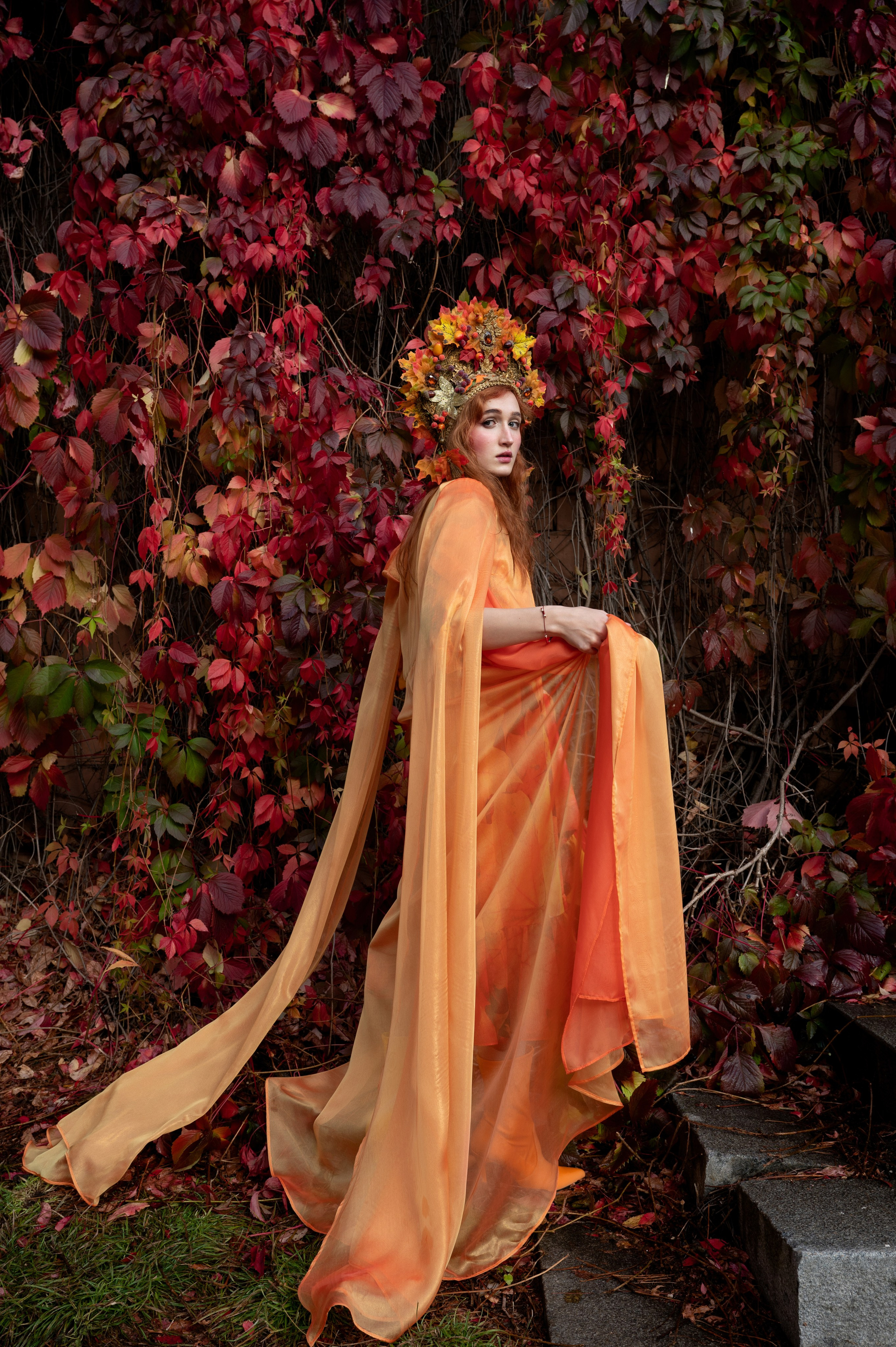 Осень. Коммерческий фотограф Москва /Дубай, эксклюзивные фэшн фотосессии