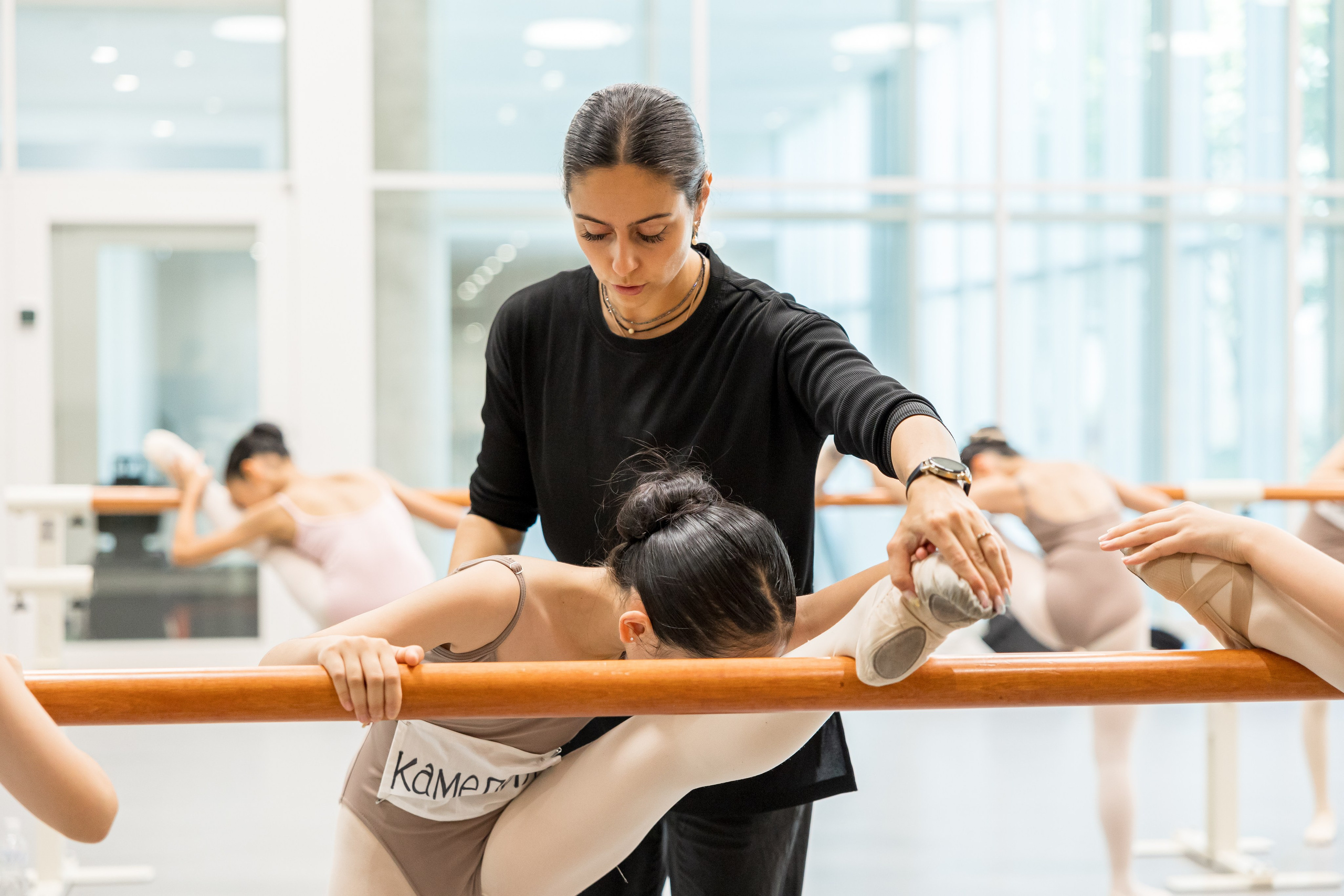 Репортажная съёмка открытых уроков и репетиций. Балетный фотограф Алина Ханько — Душа Балета