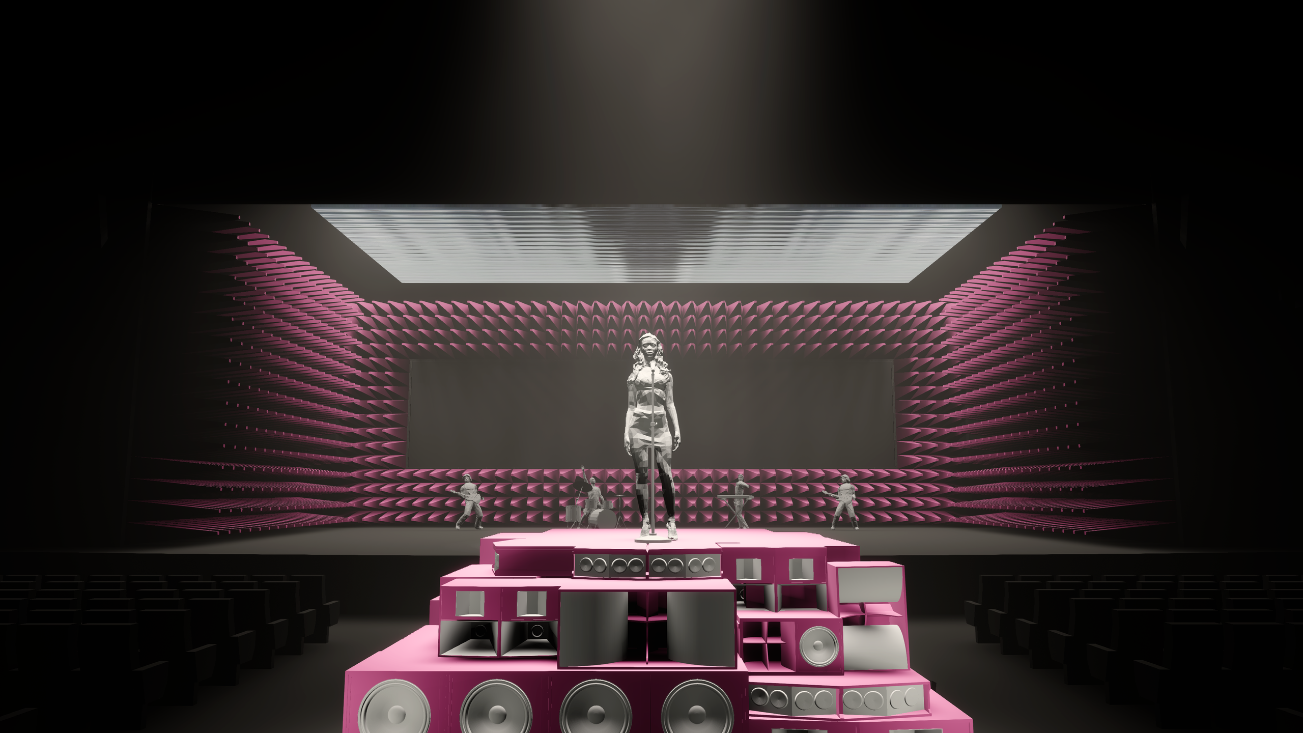 SOUNDPROOF STAGE. OOPS