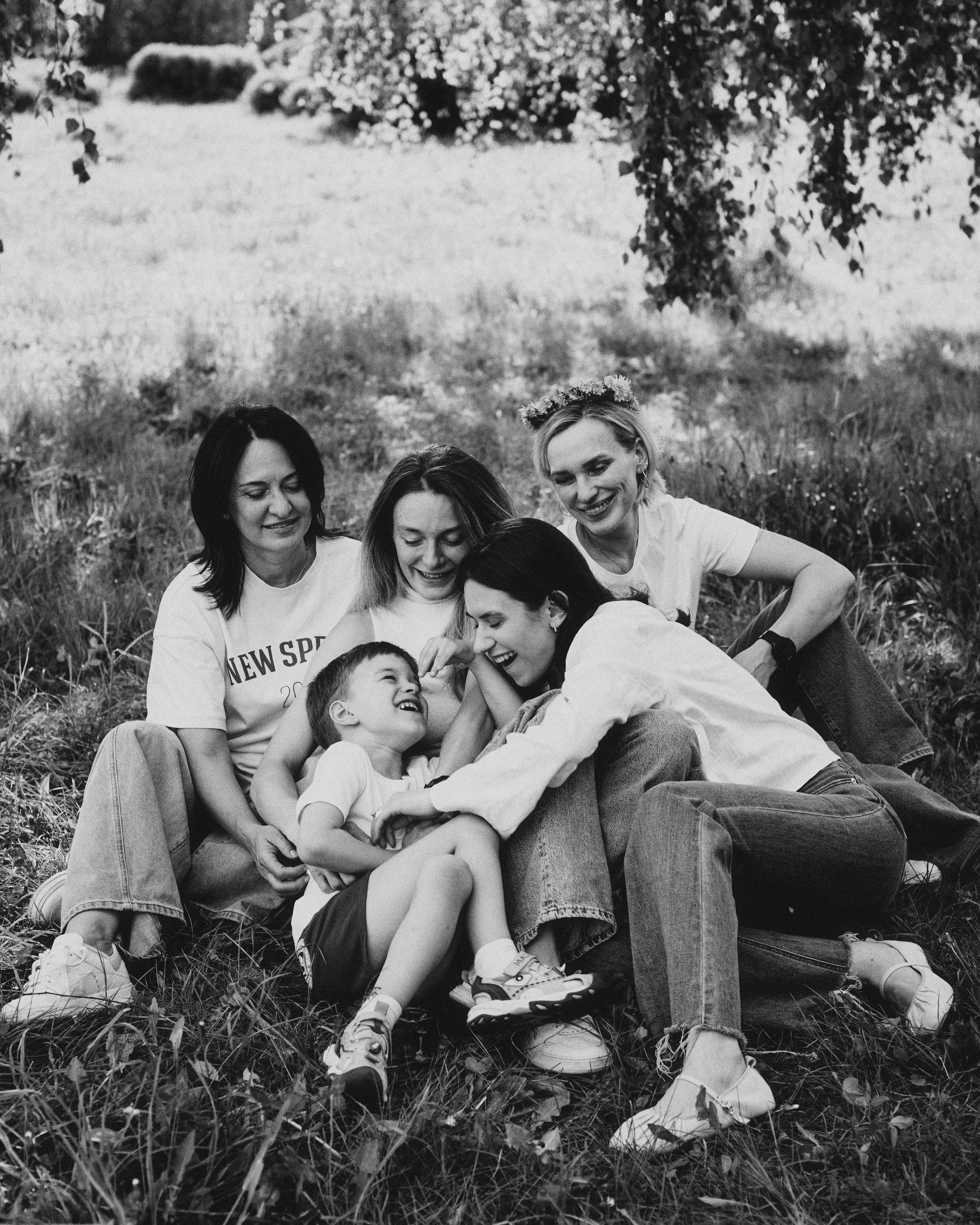 Большая семья. Портретный фотограф в Москве Ольга Крылова