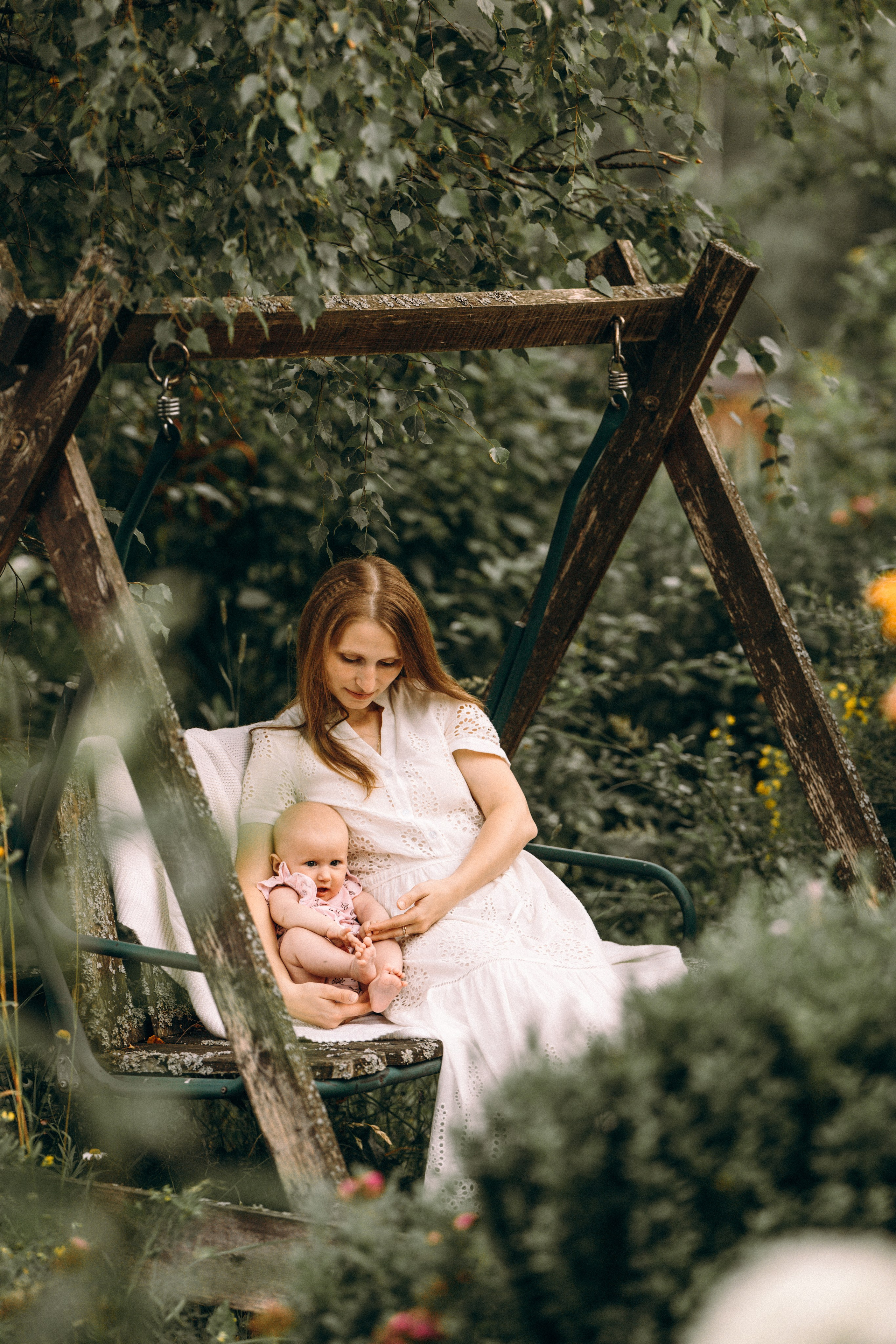 С мамой. Варвара Рагозина