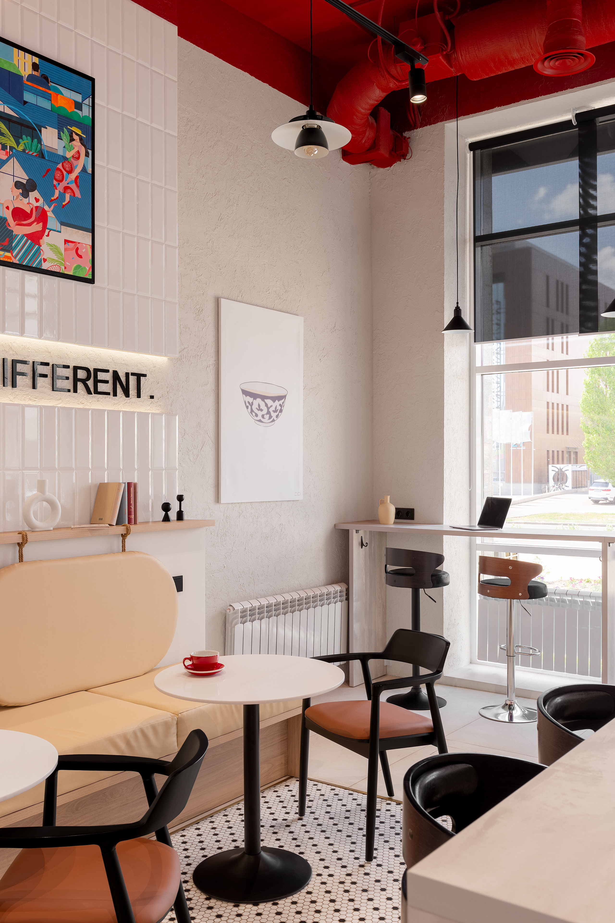 RAW Space Design — Le Dessert. Roman Yakunin — interior photographer in Almaty, Kazakhstan