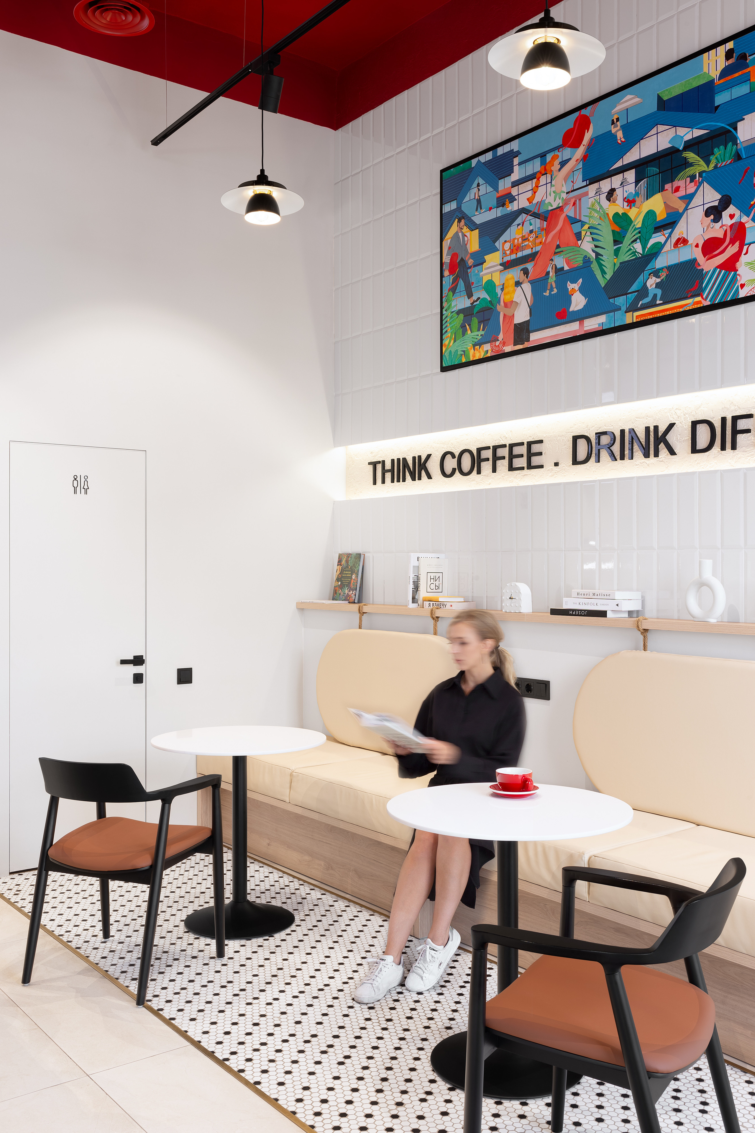 RAW Space Design — Le Dessert. Roman Yakunin — interior photographer in Almaty, Kazakhstan