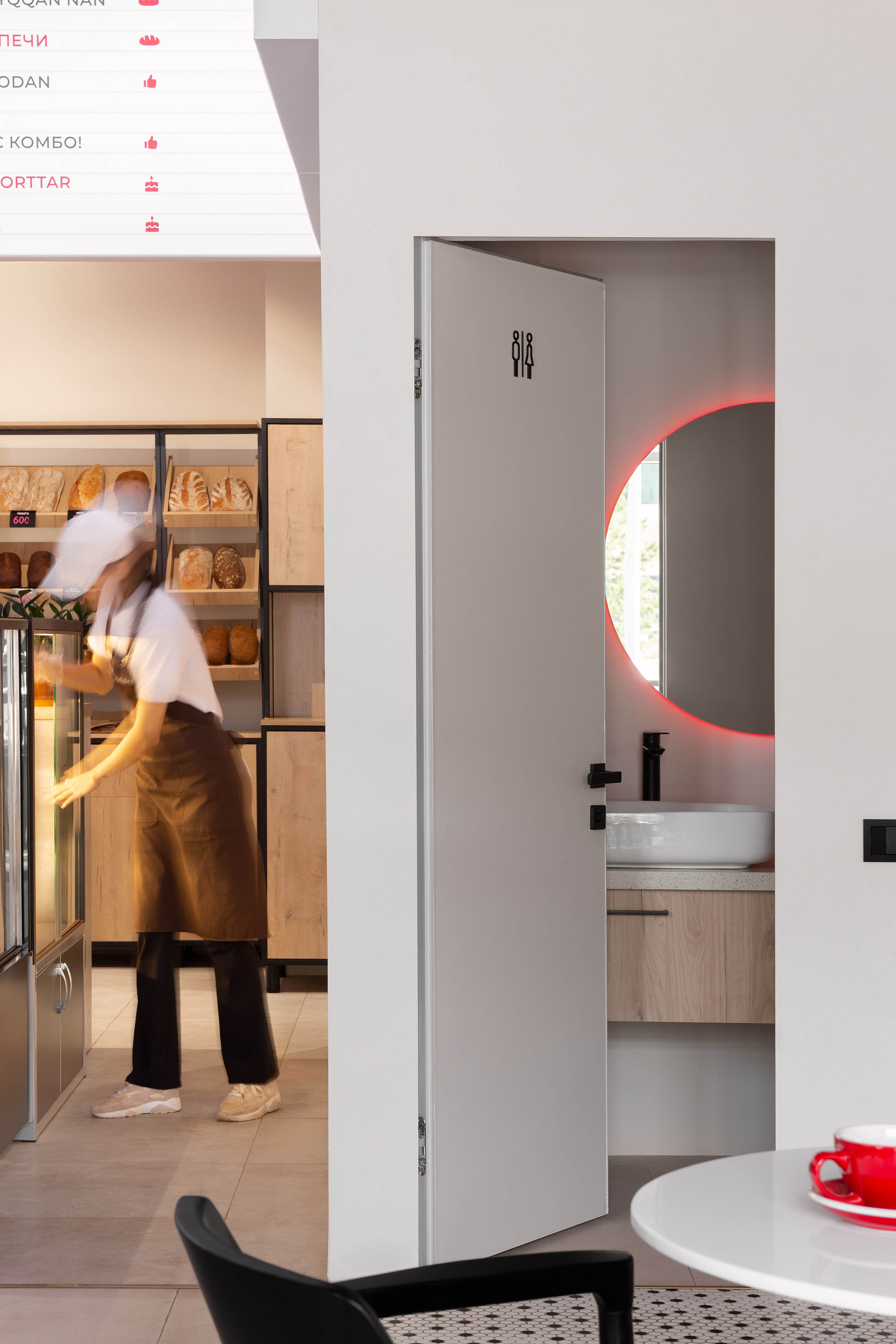 RAW Space Design — Le Dessert. Roman Yakunin — interior photographer in Almaty, Kazakhstan